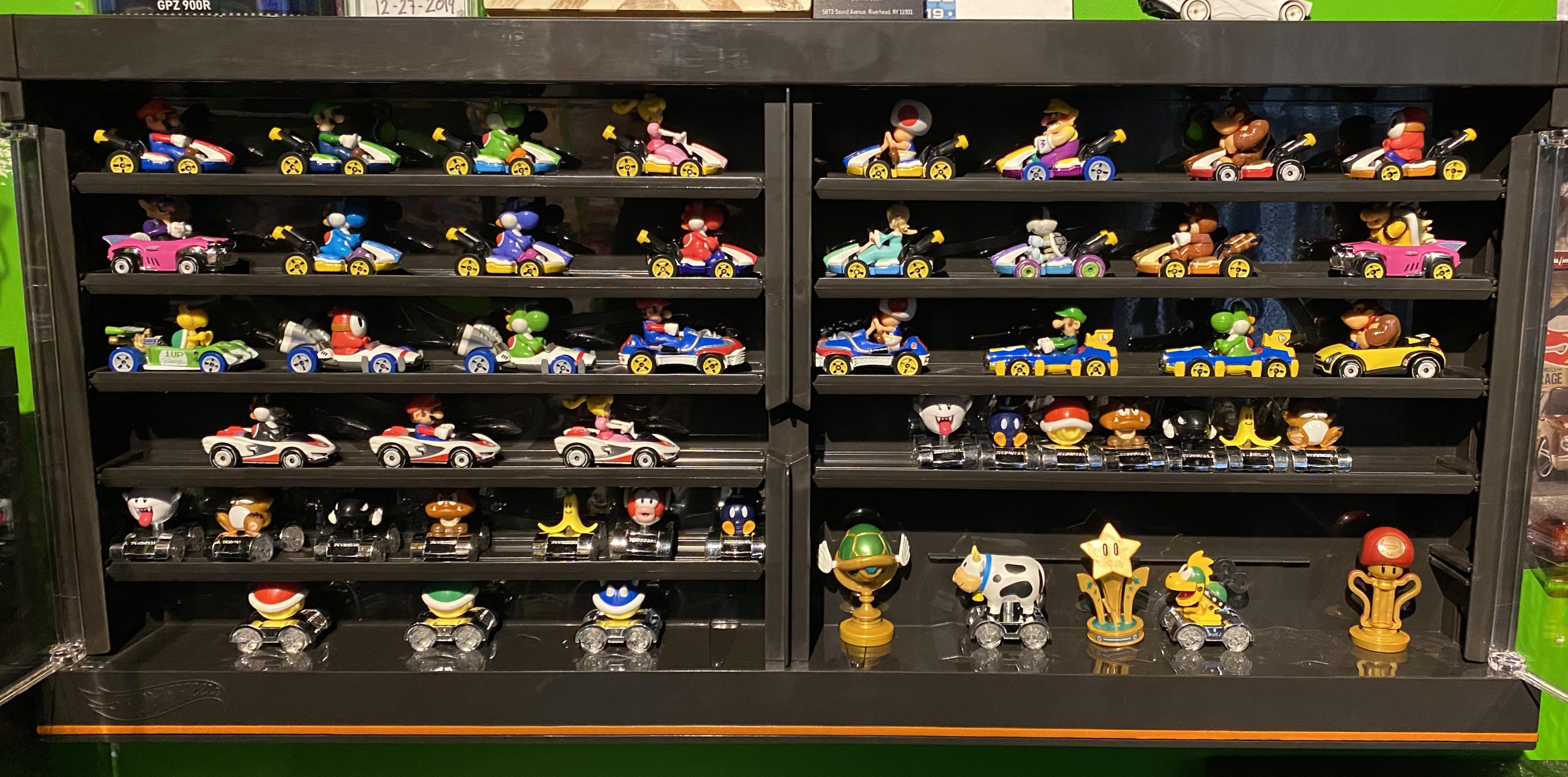 [MK] Finally finished my collection, all the Mario kart hot wheels cars