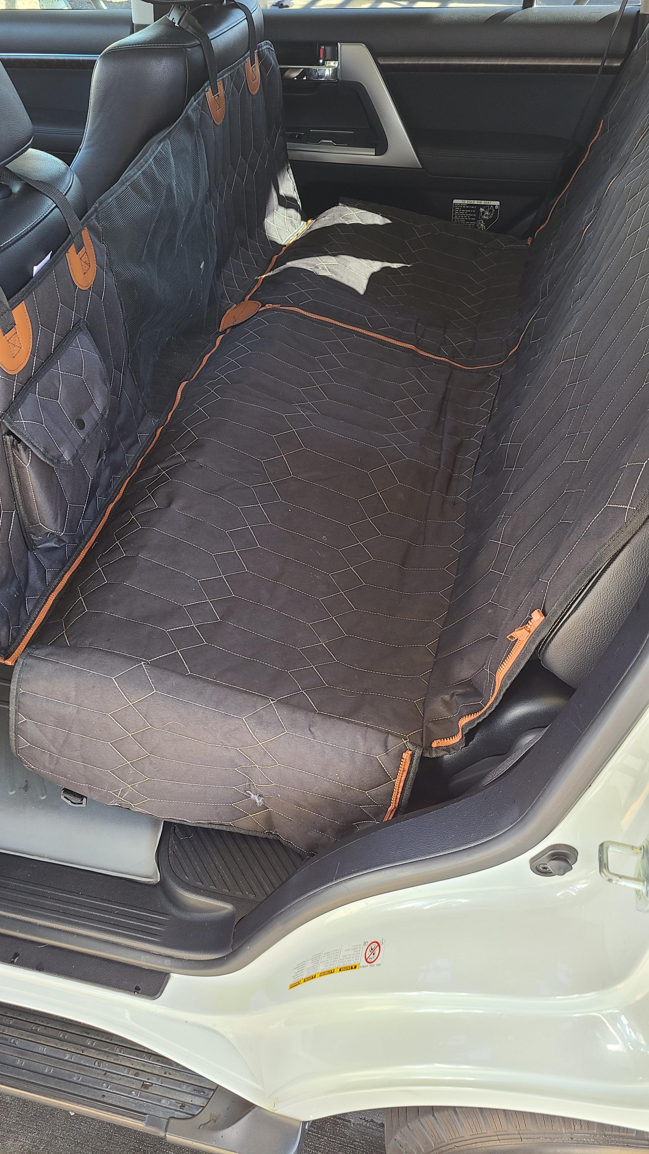 If you have a dog or a kid who's as messy as one, seat protectors