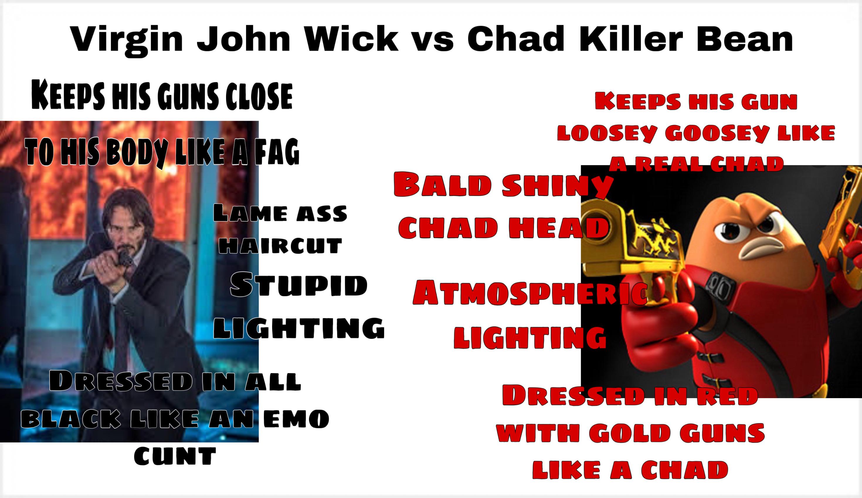 231 best Killer Bean images on Pholder Killer Bean, Virginvschad and