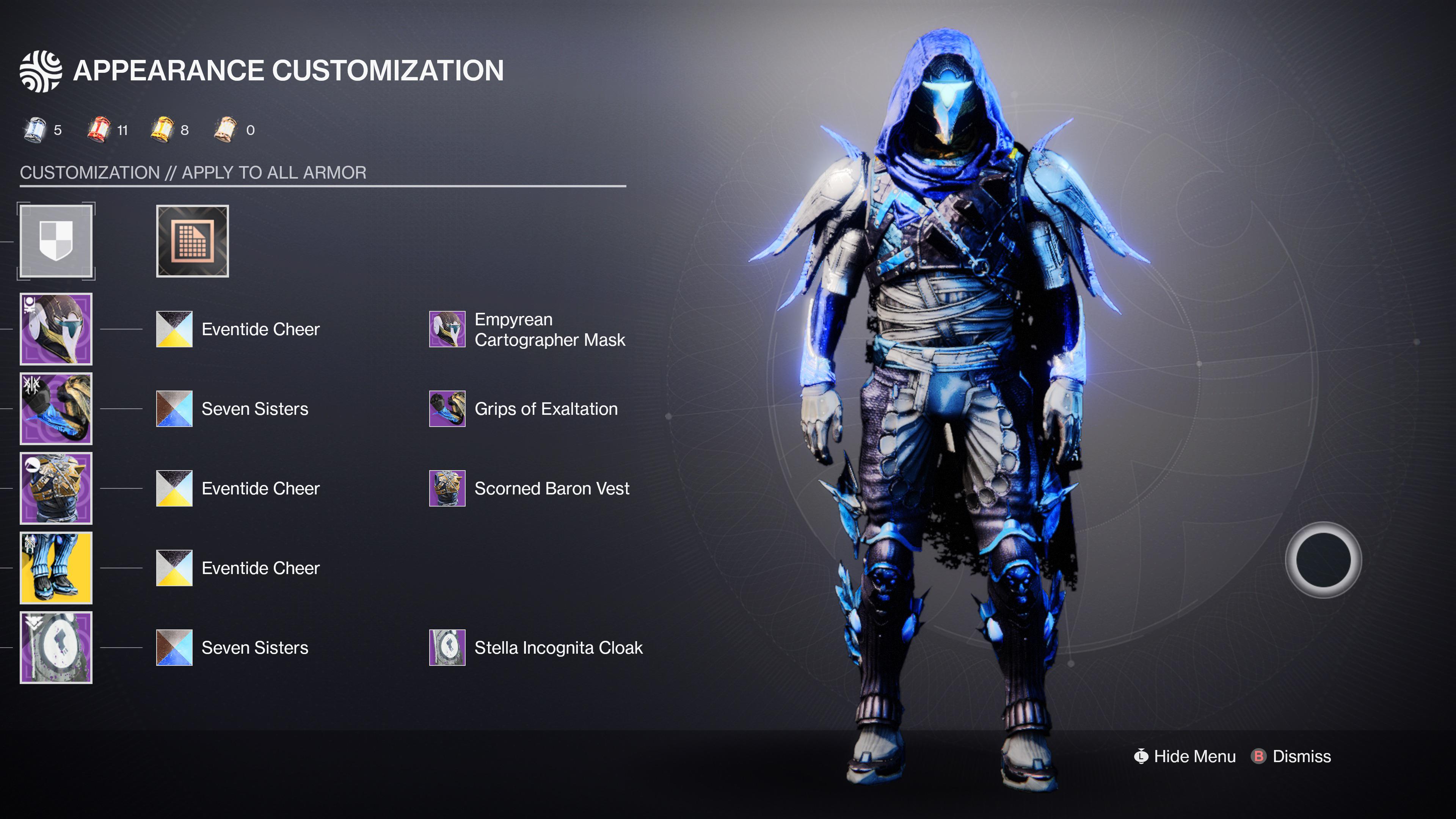 My vex themed hunter look r/DestinyFashion
