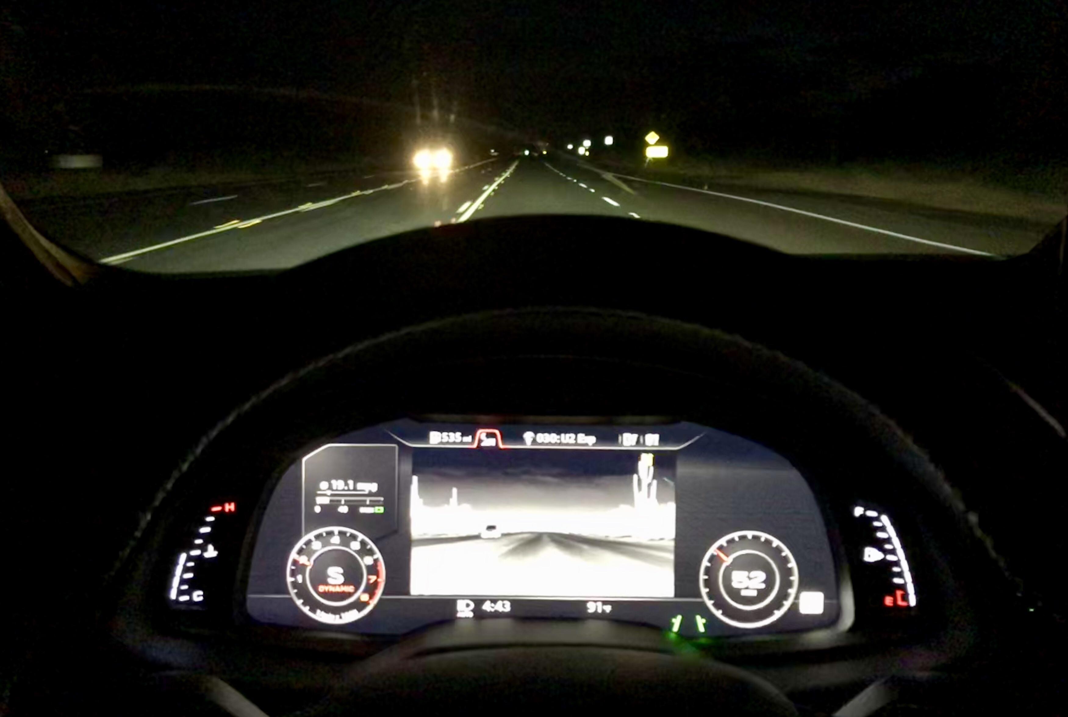 Night Vision. Audi