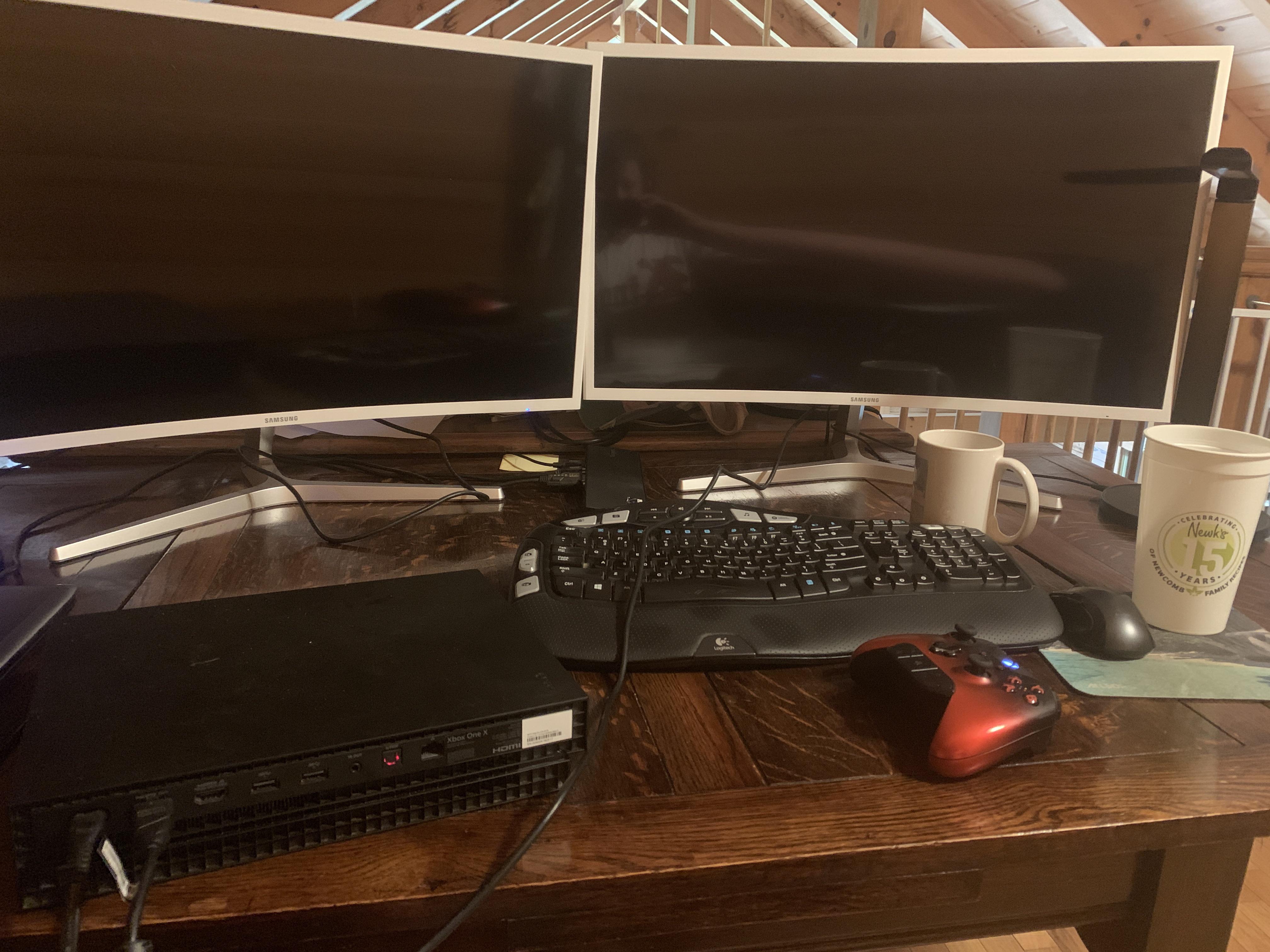 My Xbox won’t connect to the monitor. I took my Xbox on a trip and it