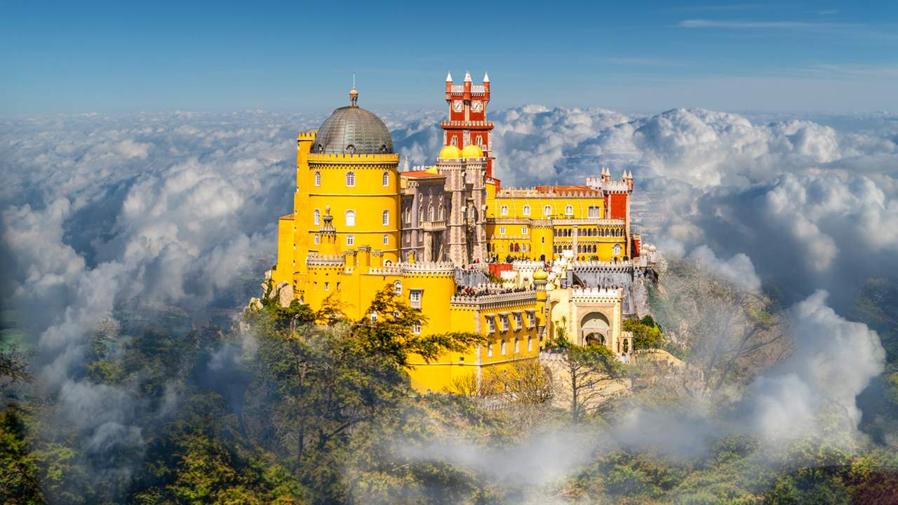 Pena Palace Sintra, Portugal r/castles