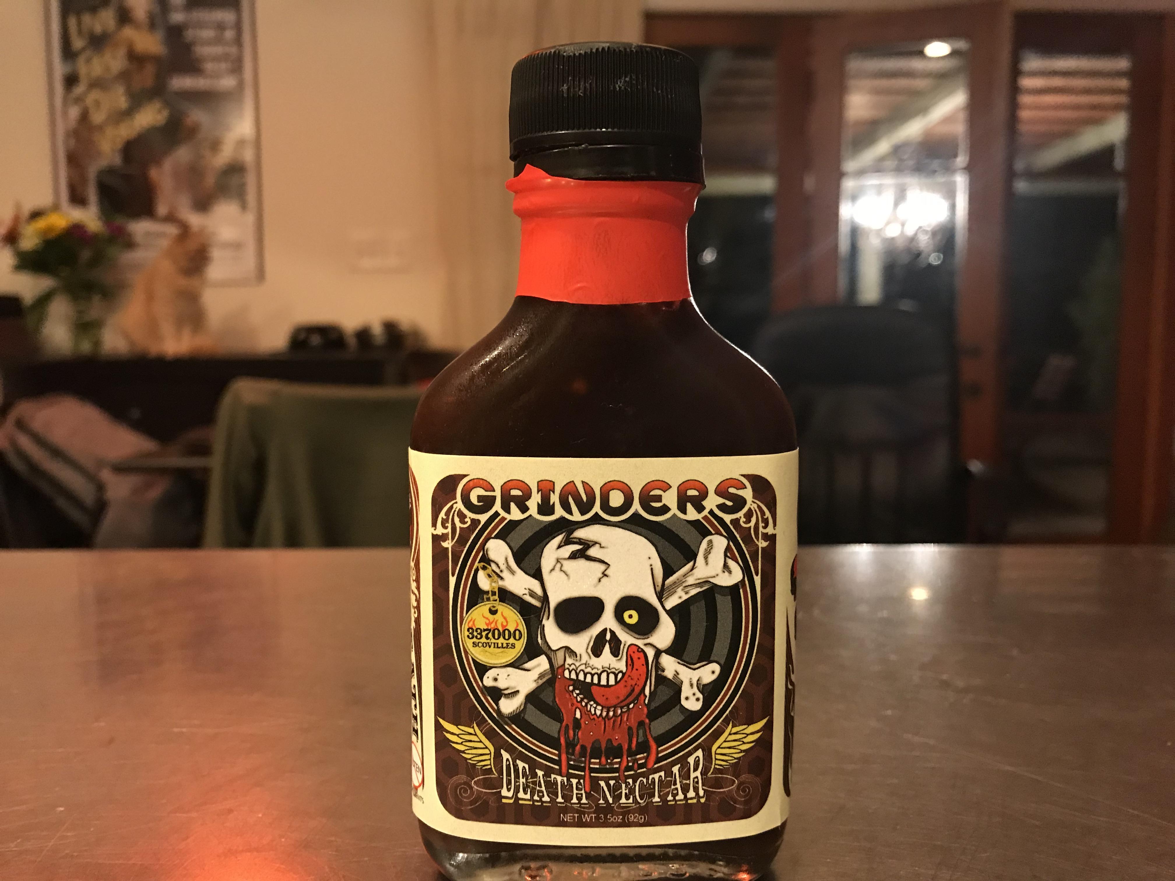 Death Nectar, from Grinders in Kansas City. Ridiculous heat, but with a