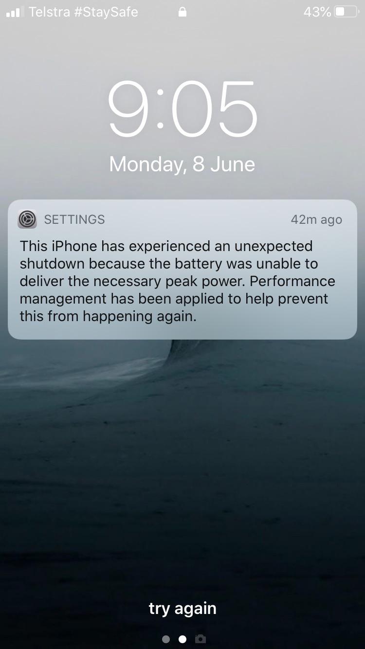 My phone suddenly ran out of battery and when I charged it again it