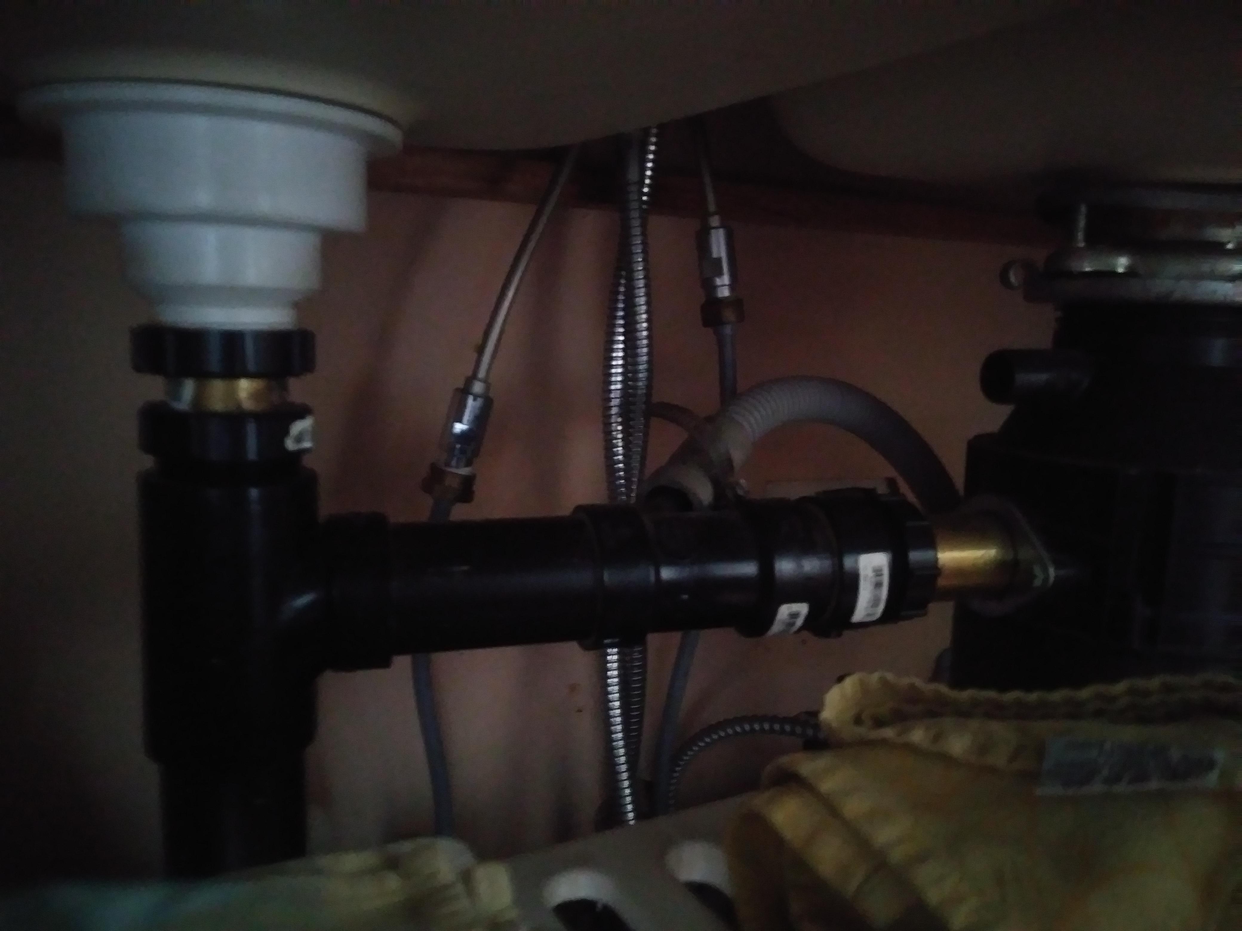 Advice on garburator back up to main sink please r/Plumbing