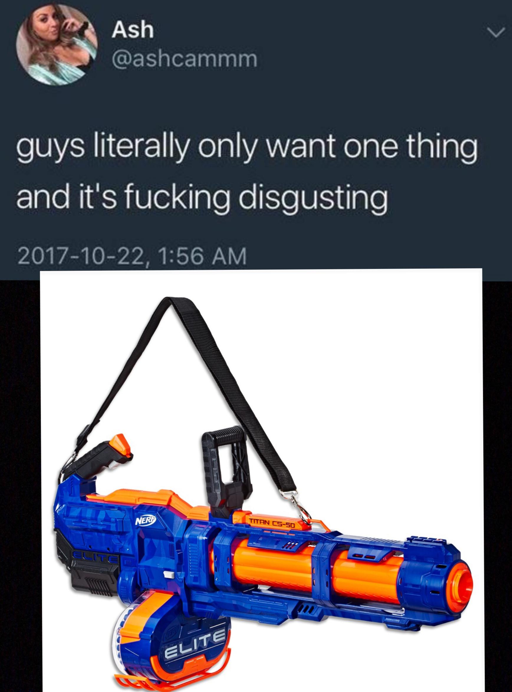 The nerf titan CS50 memes