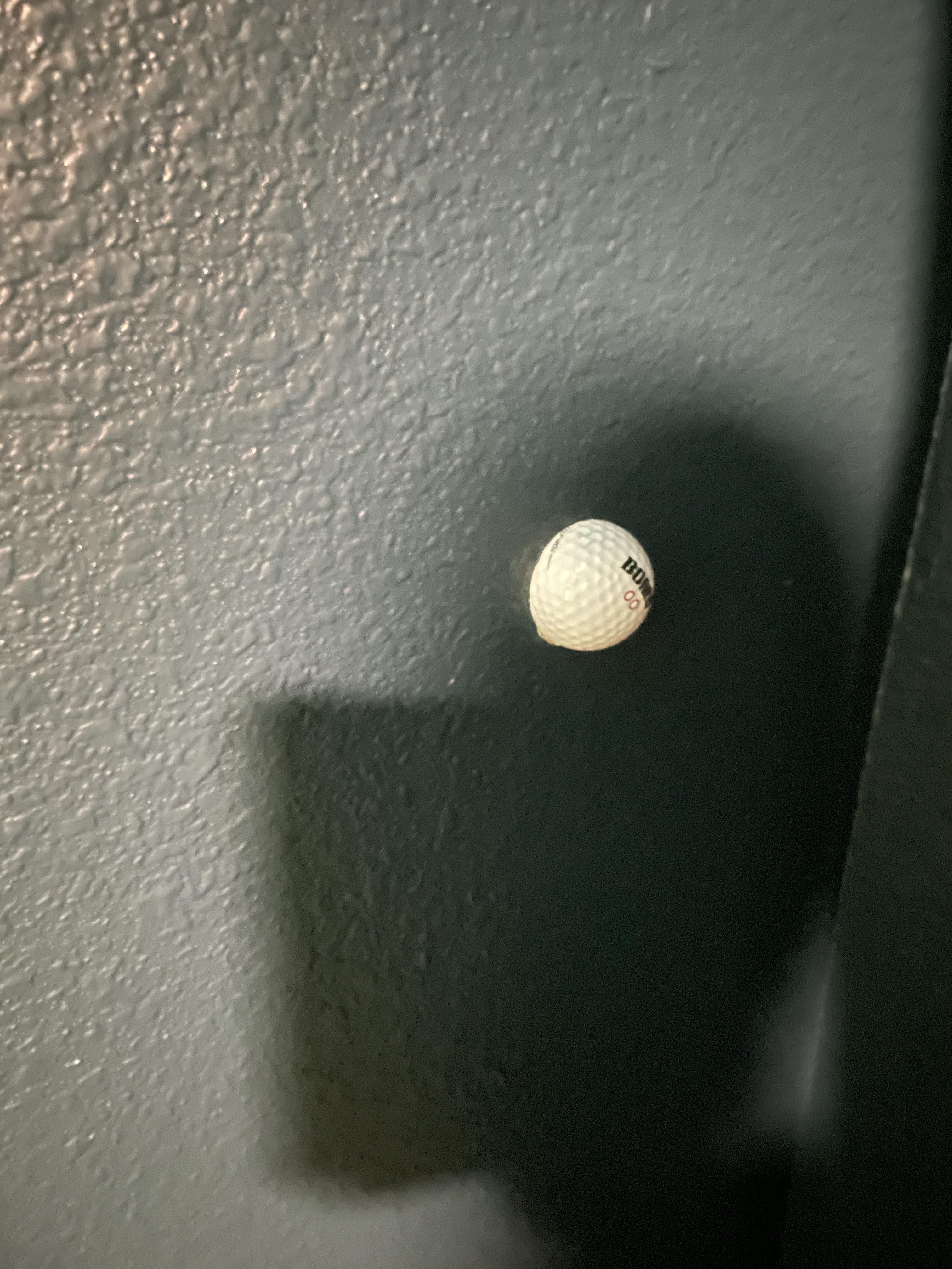 Well, looks like I’m being demoted to almost golf balls for the time