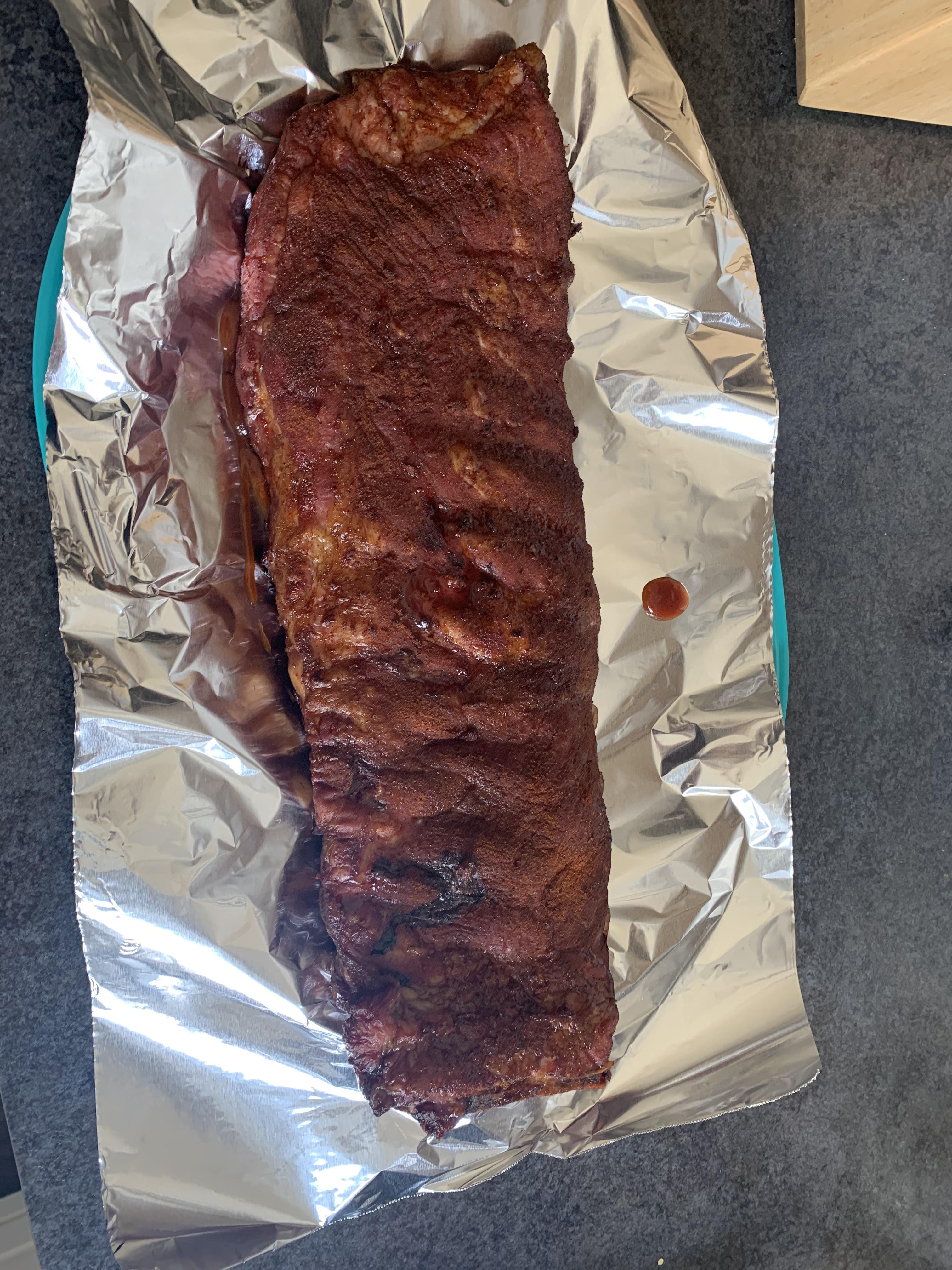 First roll with ribs. Low and slow. r/Traeger
