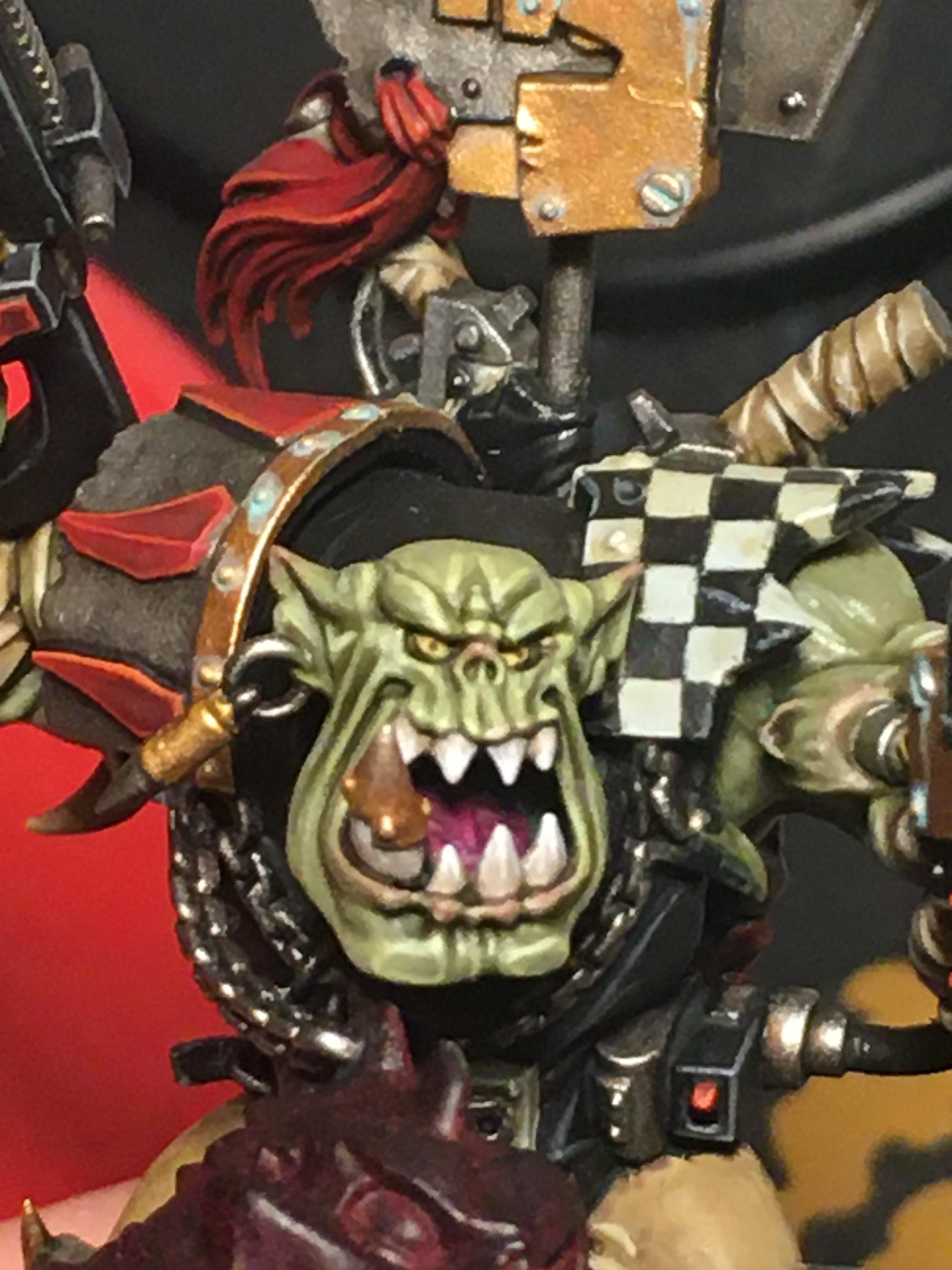 I think the face is the best part of an Ork model !! orks