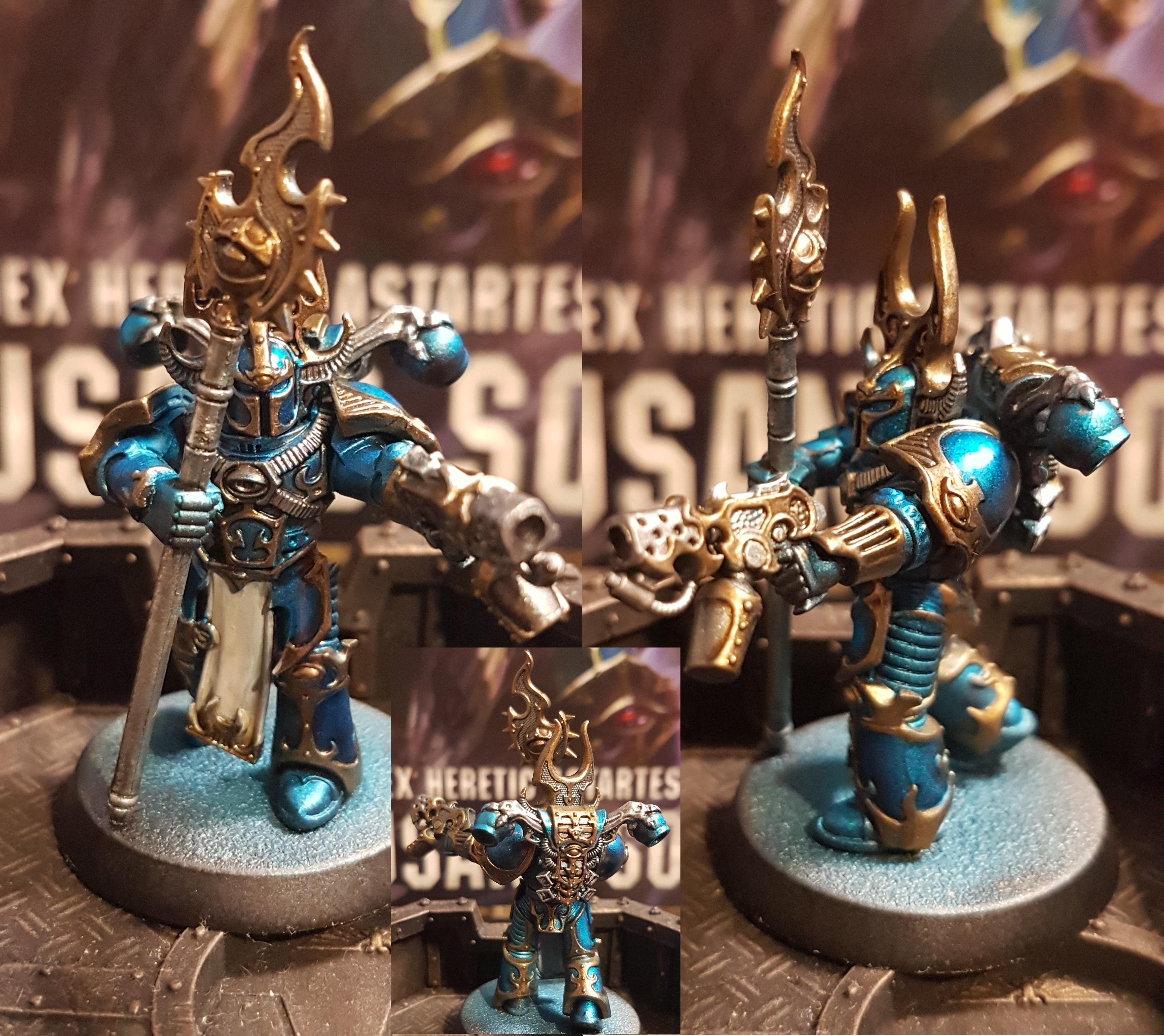 Aspiring Sorcerer with Warpflame Pistol (WIP) r/Warhammer40k