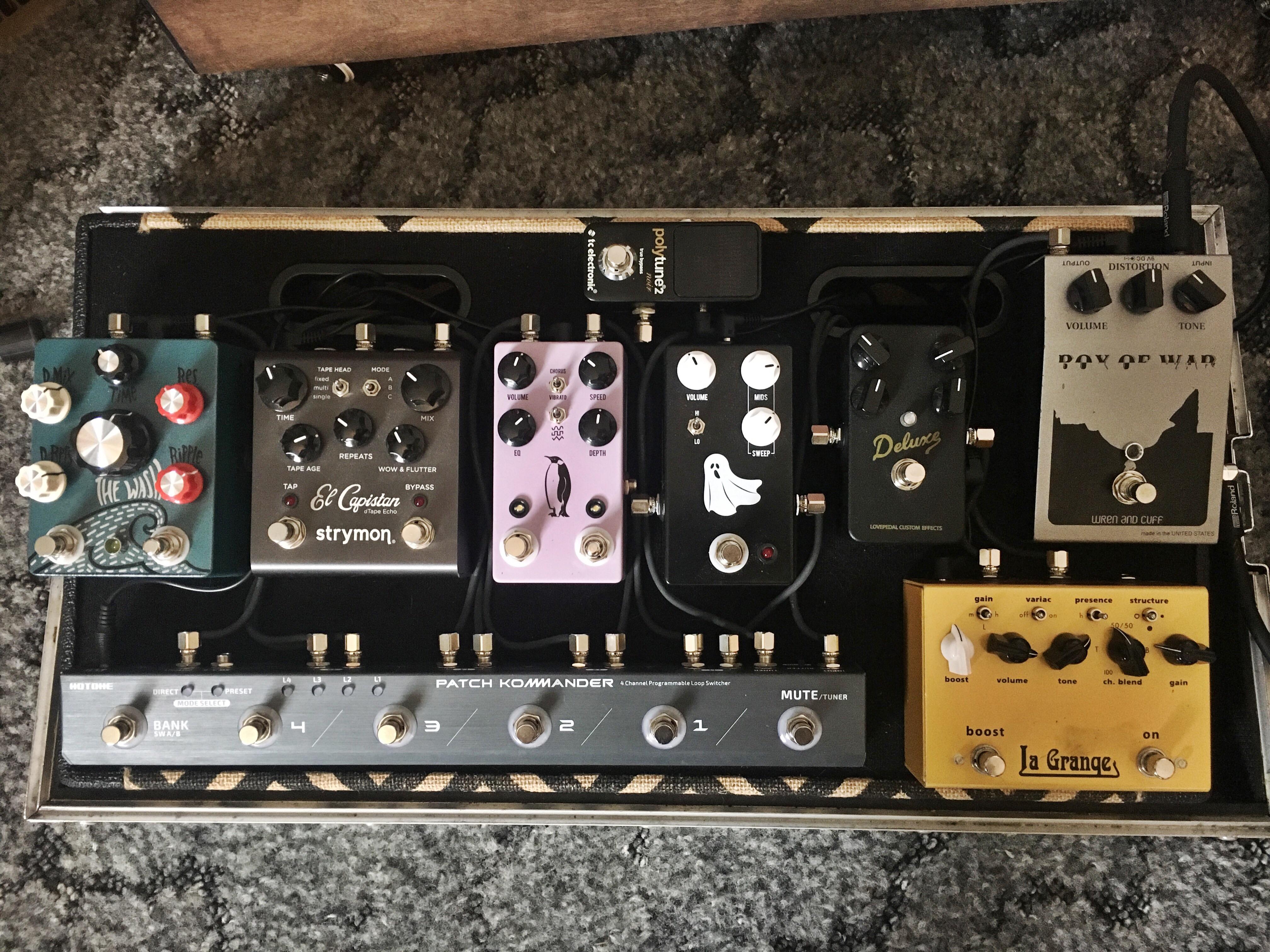 2019 wet/dry rig. r/guitarpedals