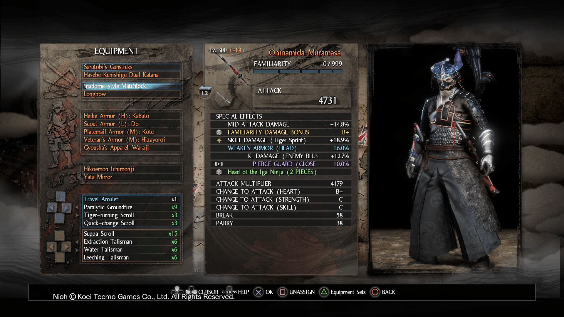 Nioh 2 best weapons atiladesert