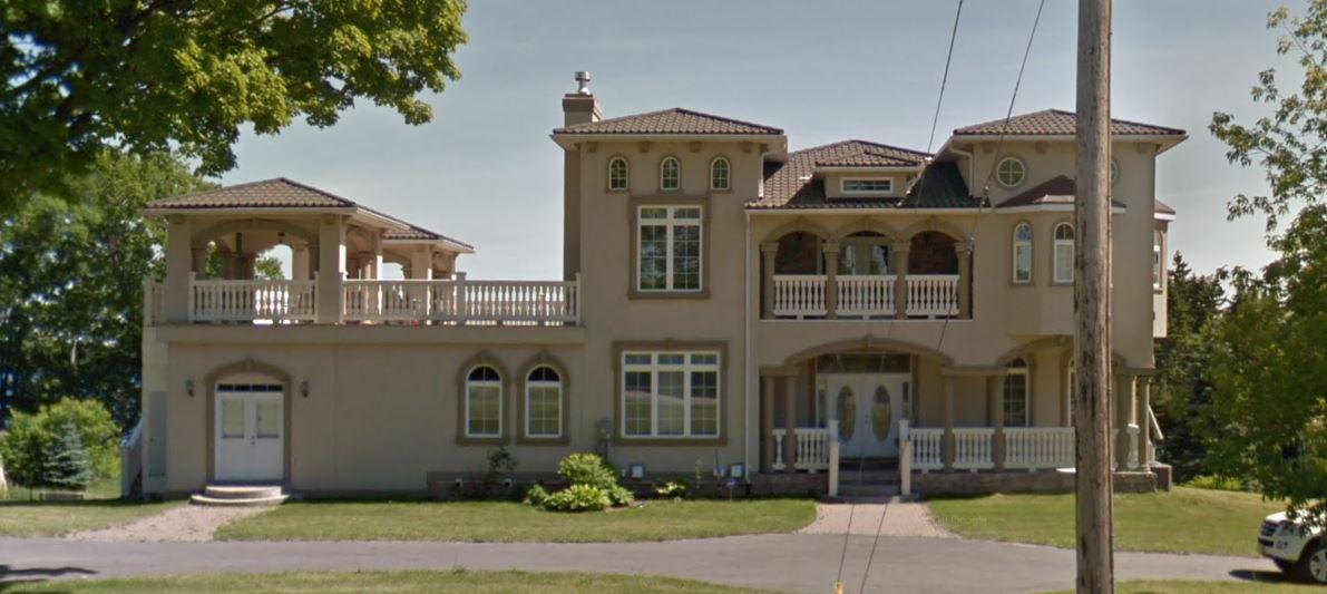 Lansdowne Ontario This styrofoam and stucco monstrosity on the