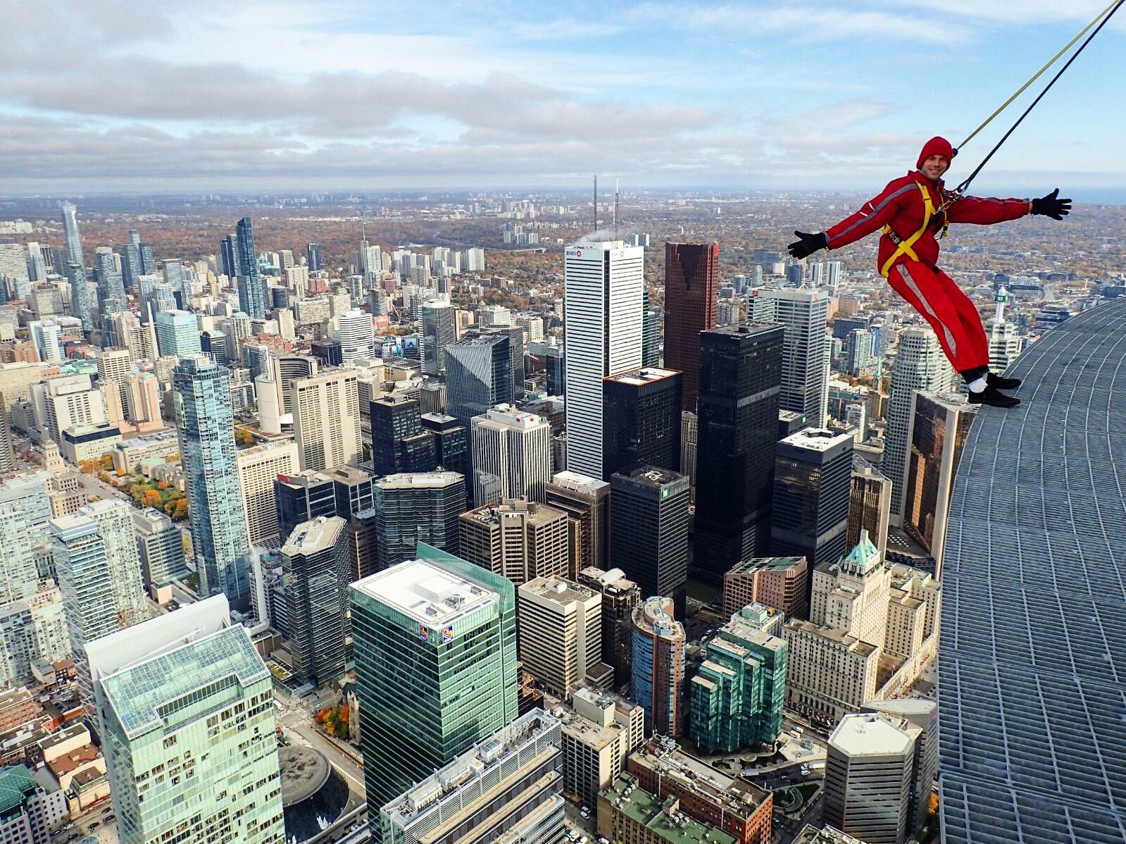 The CN Tower edgewalk was one of the most frightening, yet incredible