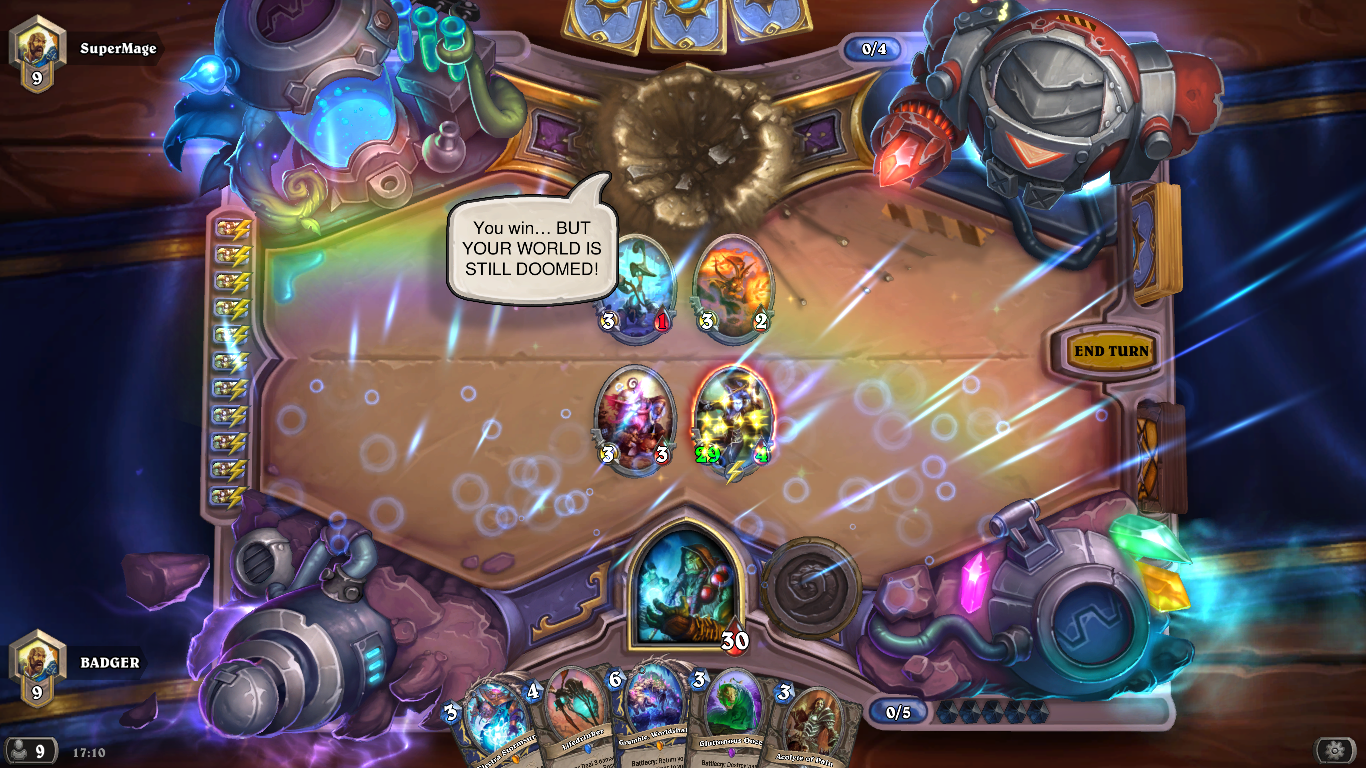 Mind control Tech + Healing Rain = Byebye Zoo Warlock r/hearthstone