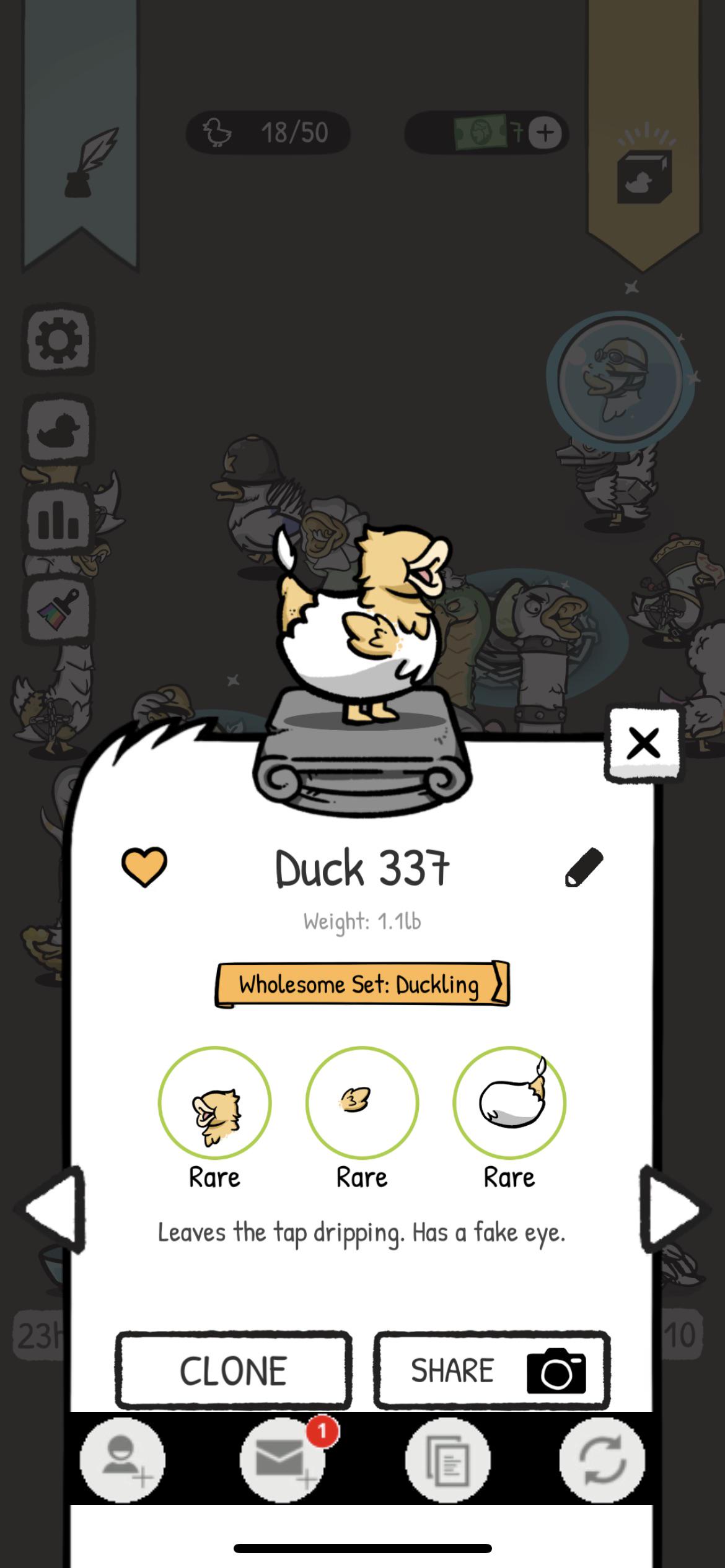 MY FIRST SET r/ClusterDuck
