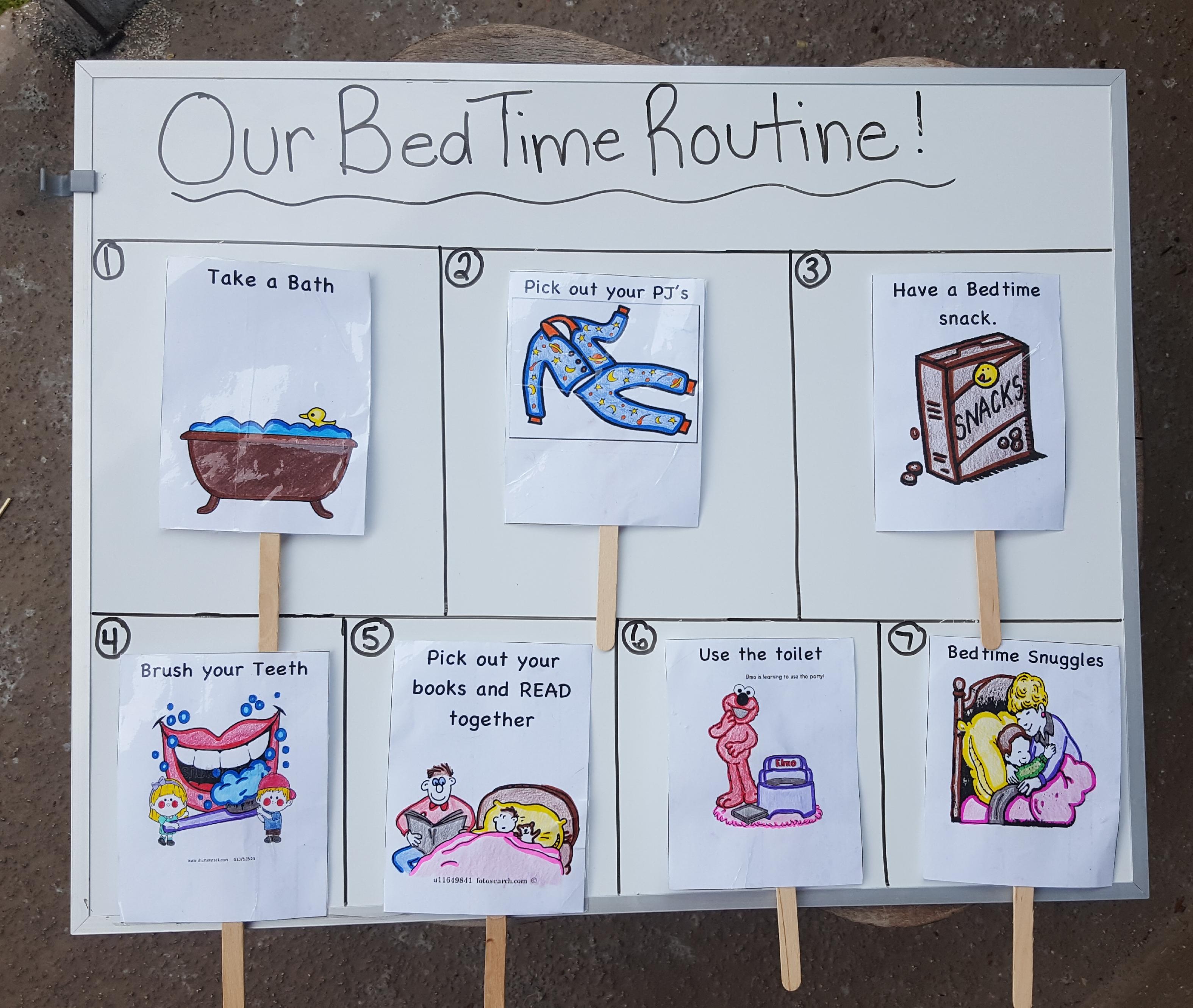 Bedtime Struggles? I came up with this fun idea for the child to make