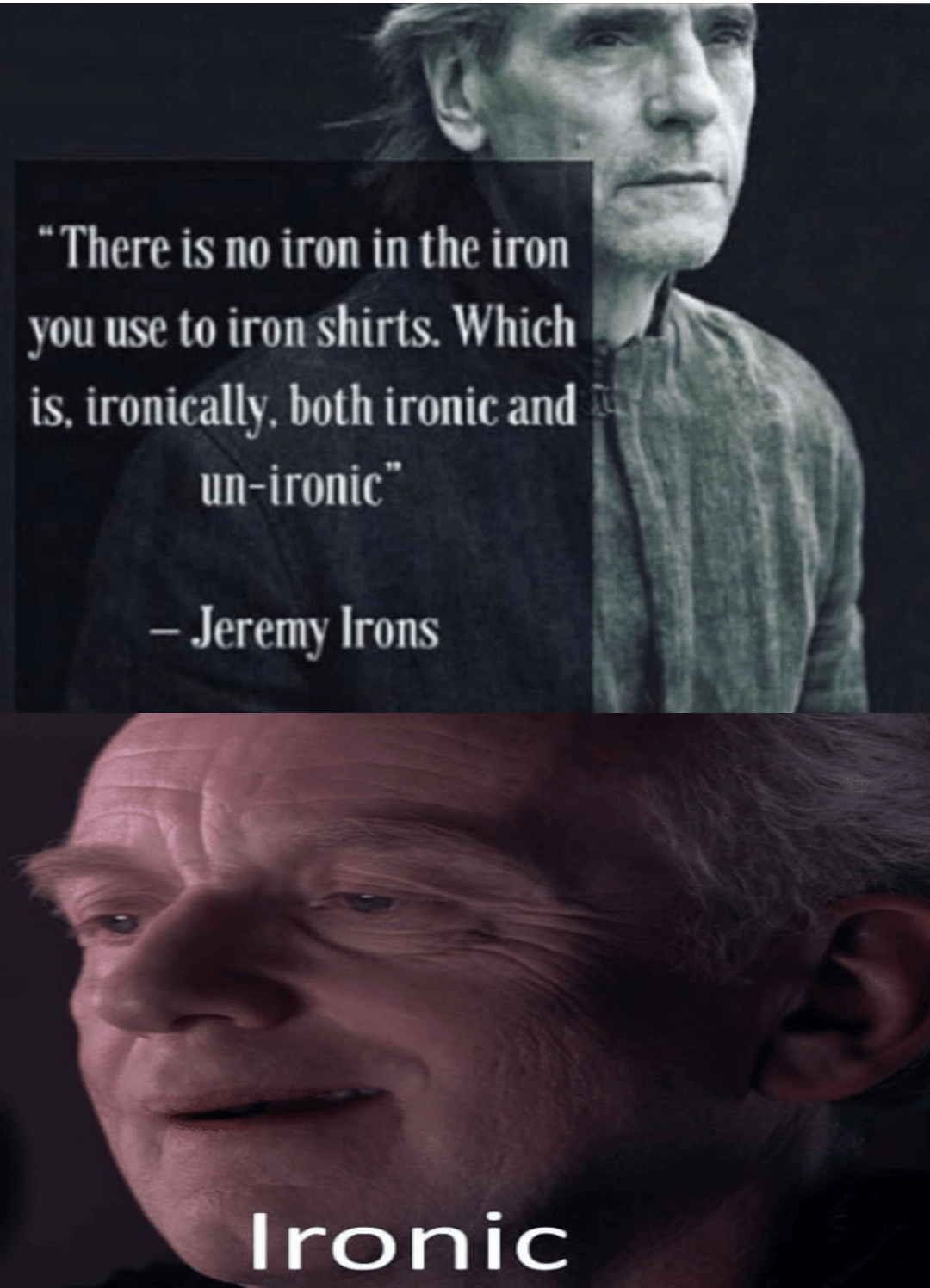 I love irony memes