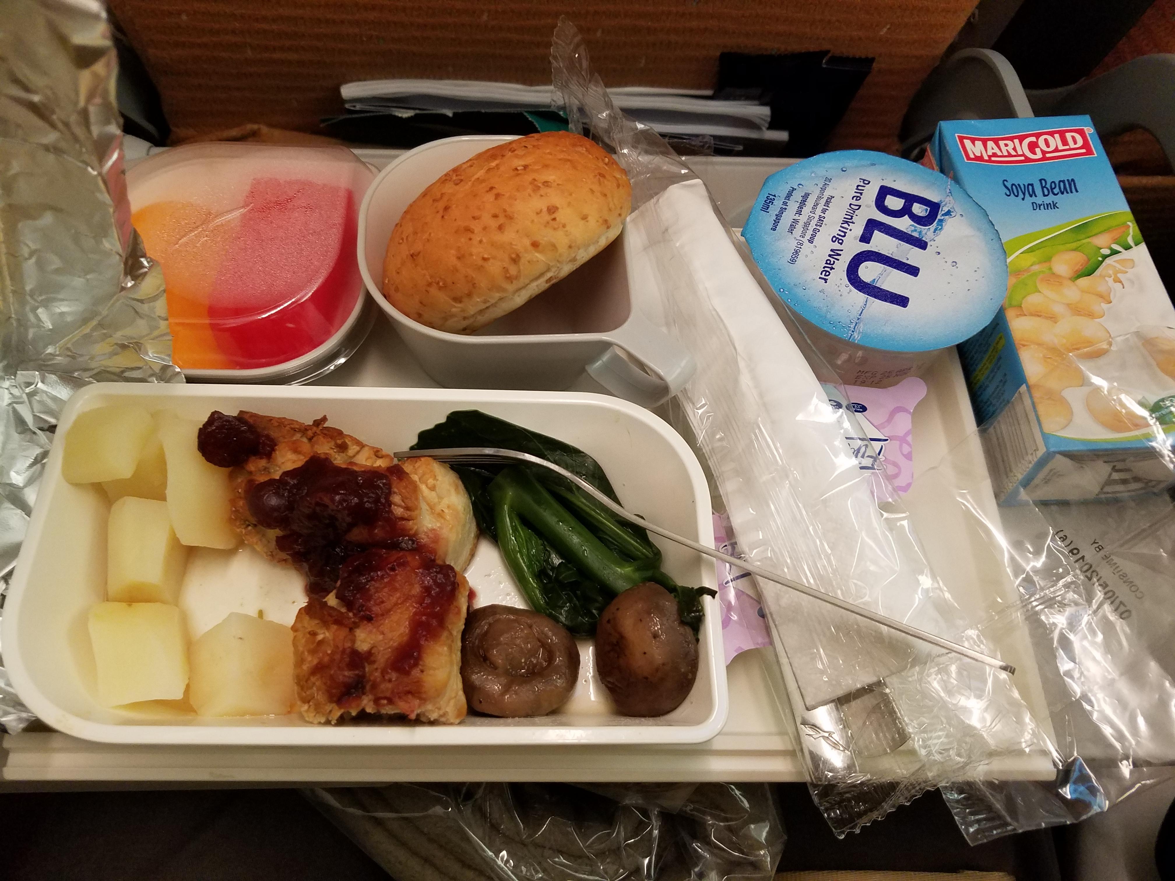 Airplane food is always great r/pics