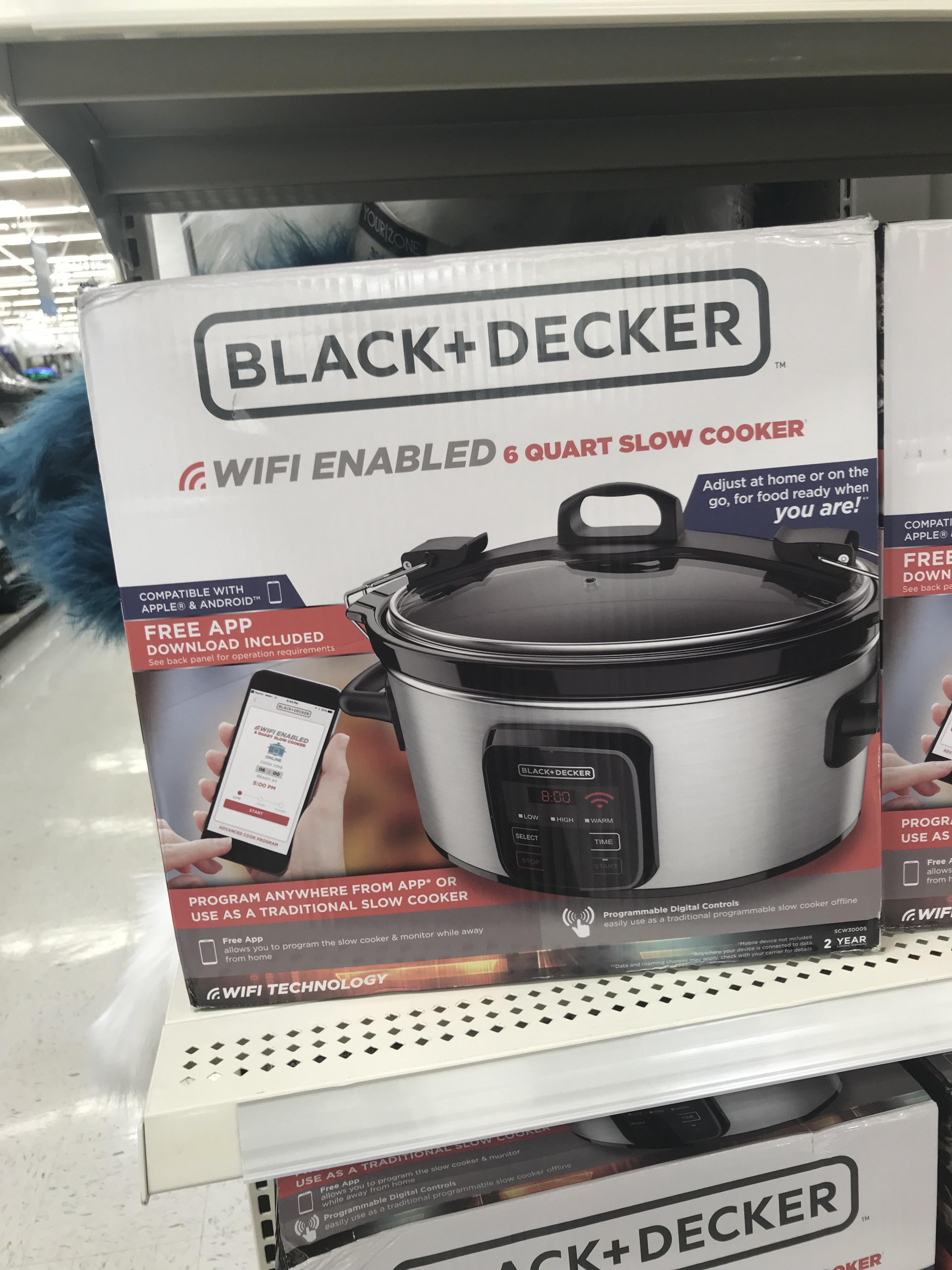 This slow cooker has WiFi abilities?? r/mildlyinteresting