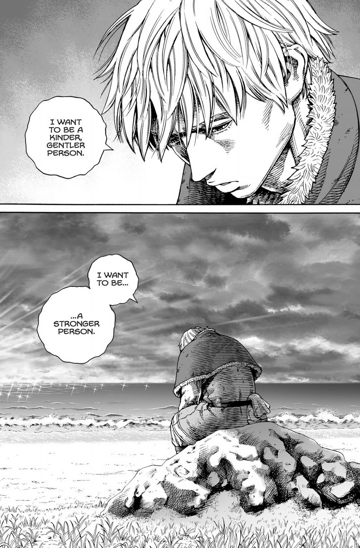 [Manga] one of my favorite panels of all time thorfinn's definition of