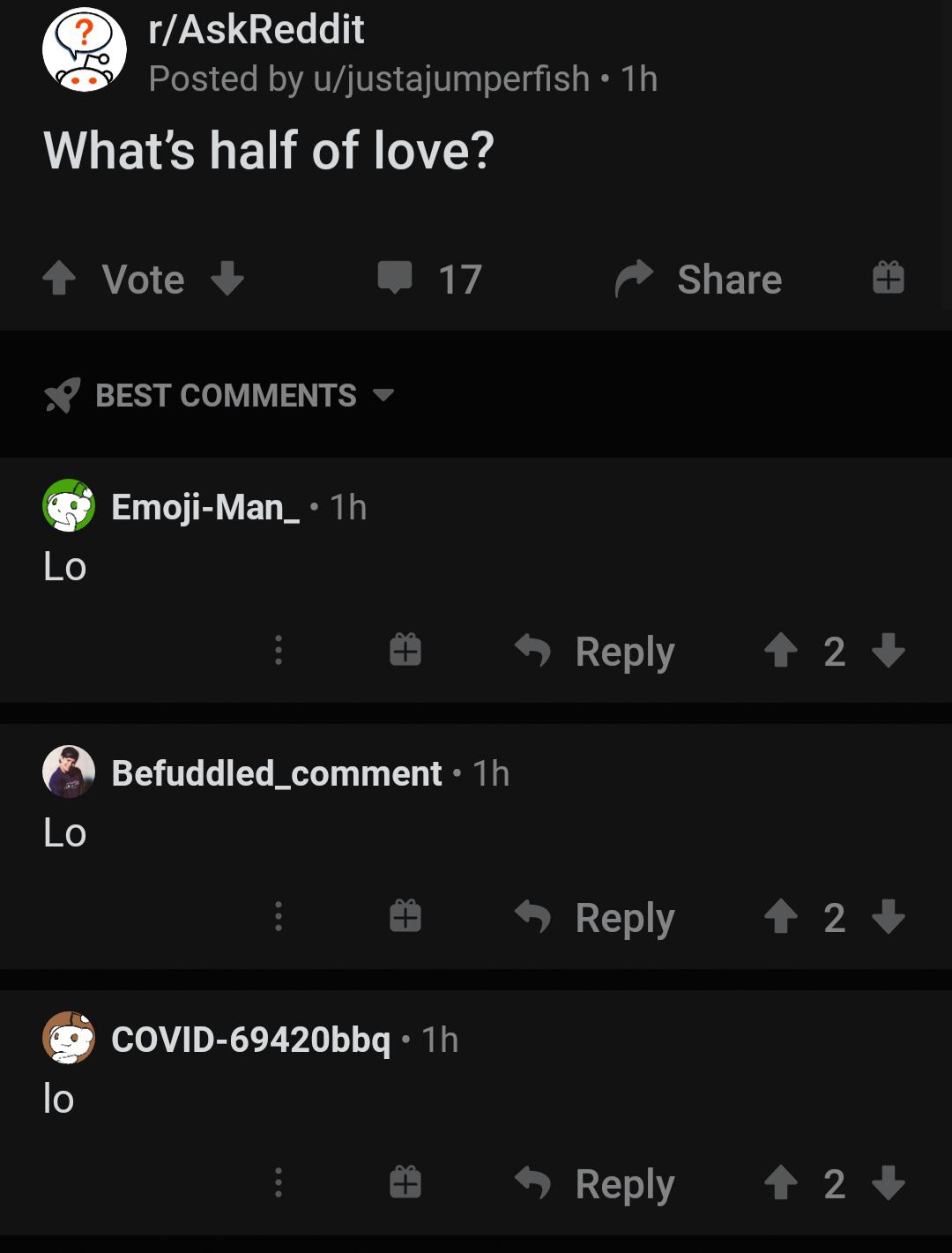 gotta love reddit r/puns