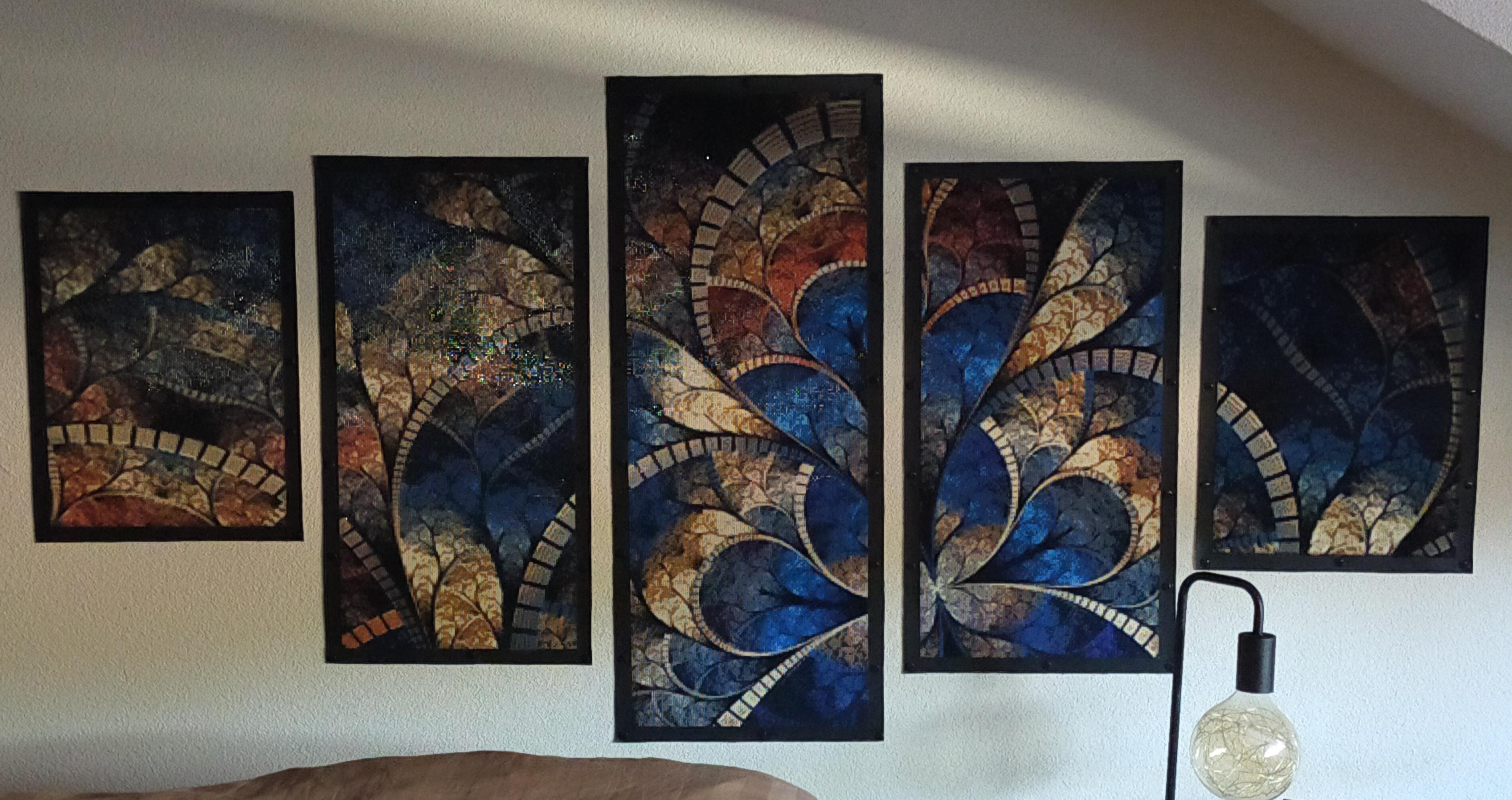 The only diamond painting that has made it to my wall so far r