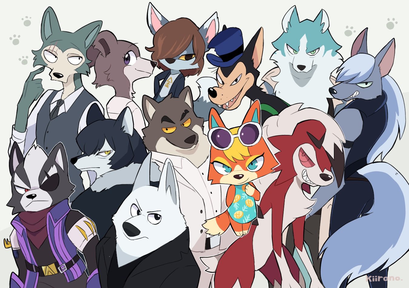 Wolves [kiirono_16] r/Beastars