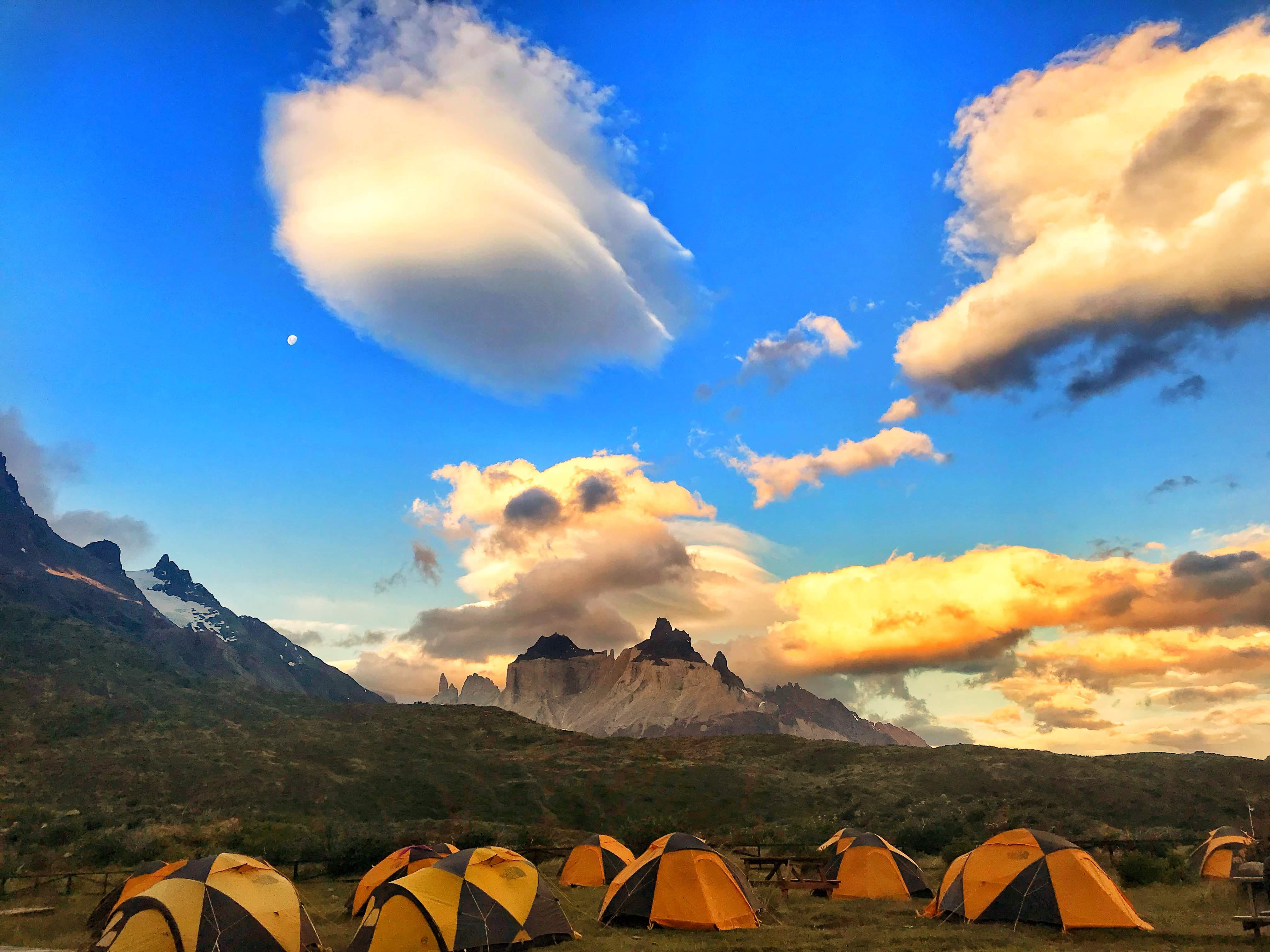 The start of our fiveday hike on the W Trek in Torres del Paine. One