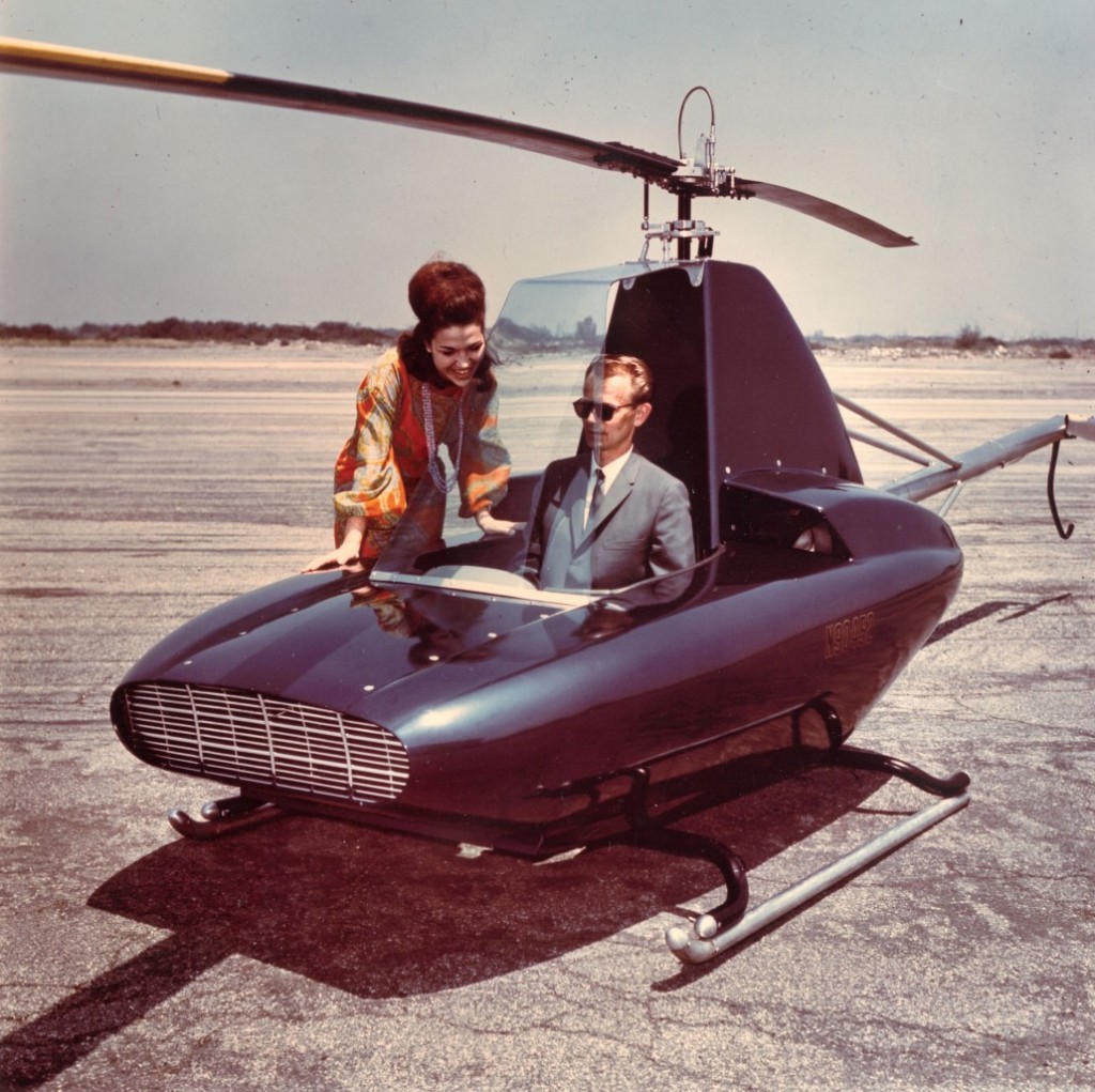 The 1965 Rotorway Javelin personal helicopter prototype. r/OldSchoolCool