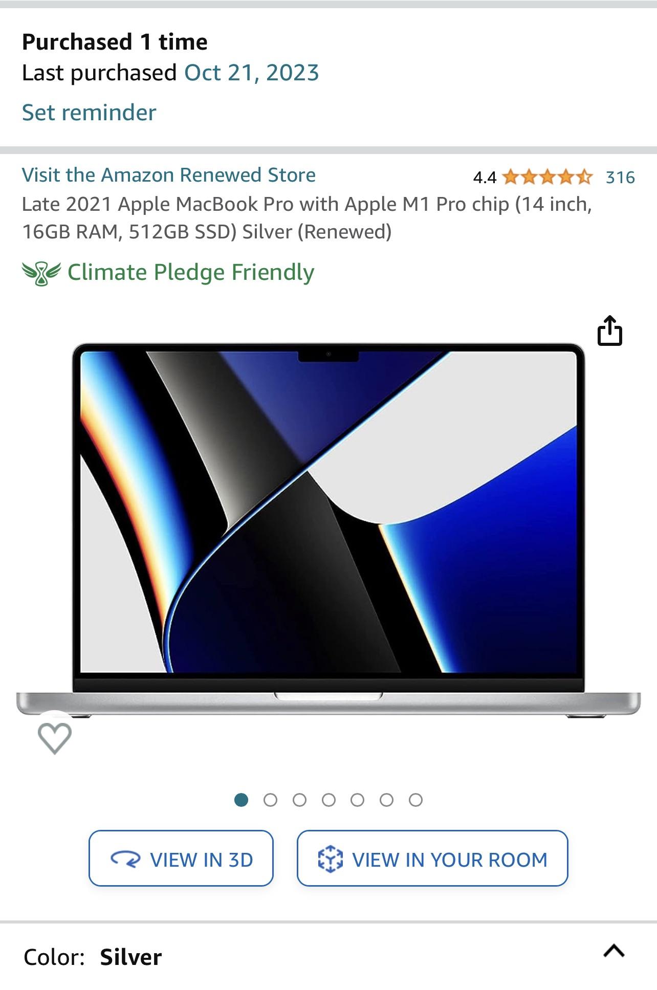 My (excellent) experience getting Amazon refurbished Macbook r/mac