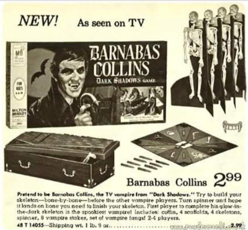 Barnabas Collins board game r/HorrorHouse