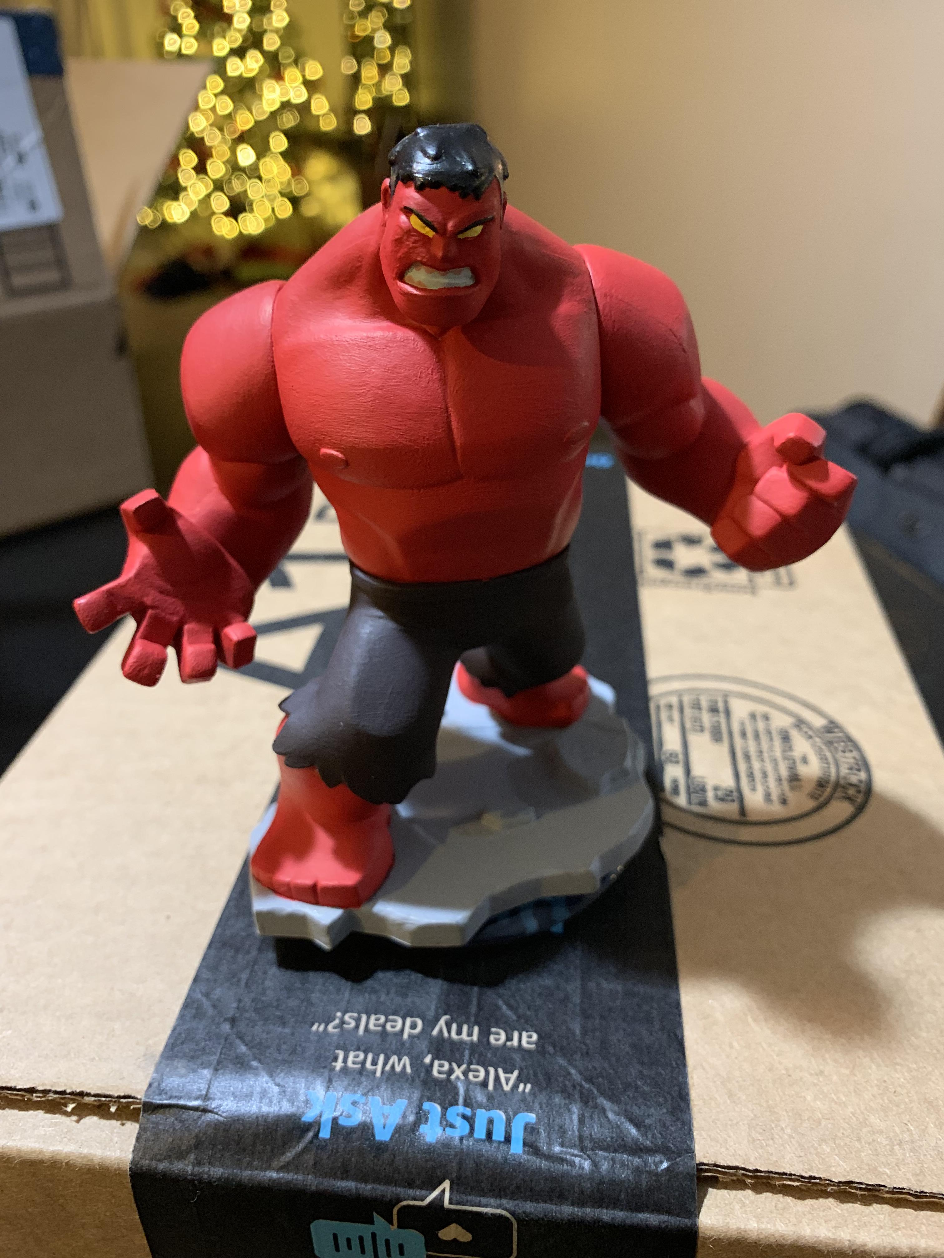 Custom painted Red Hulk r/Disney_Infinity