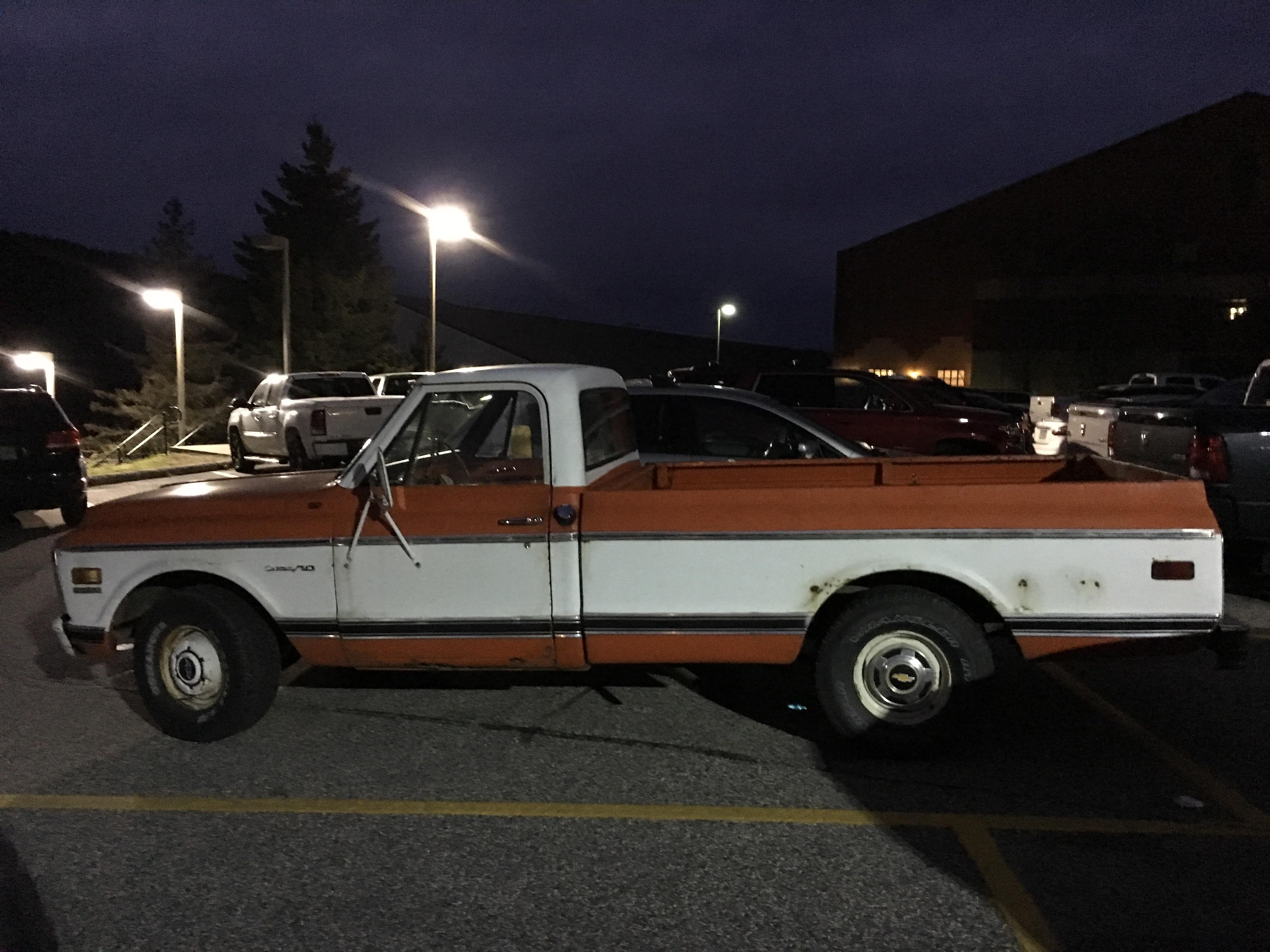 Old C10 found in Vermont r/Trucks