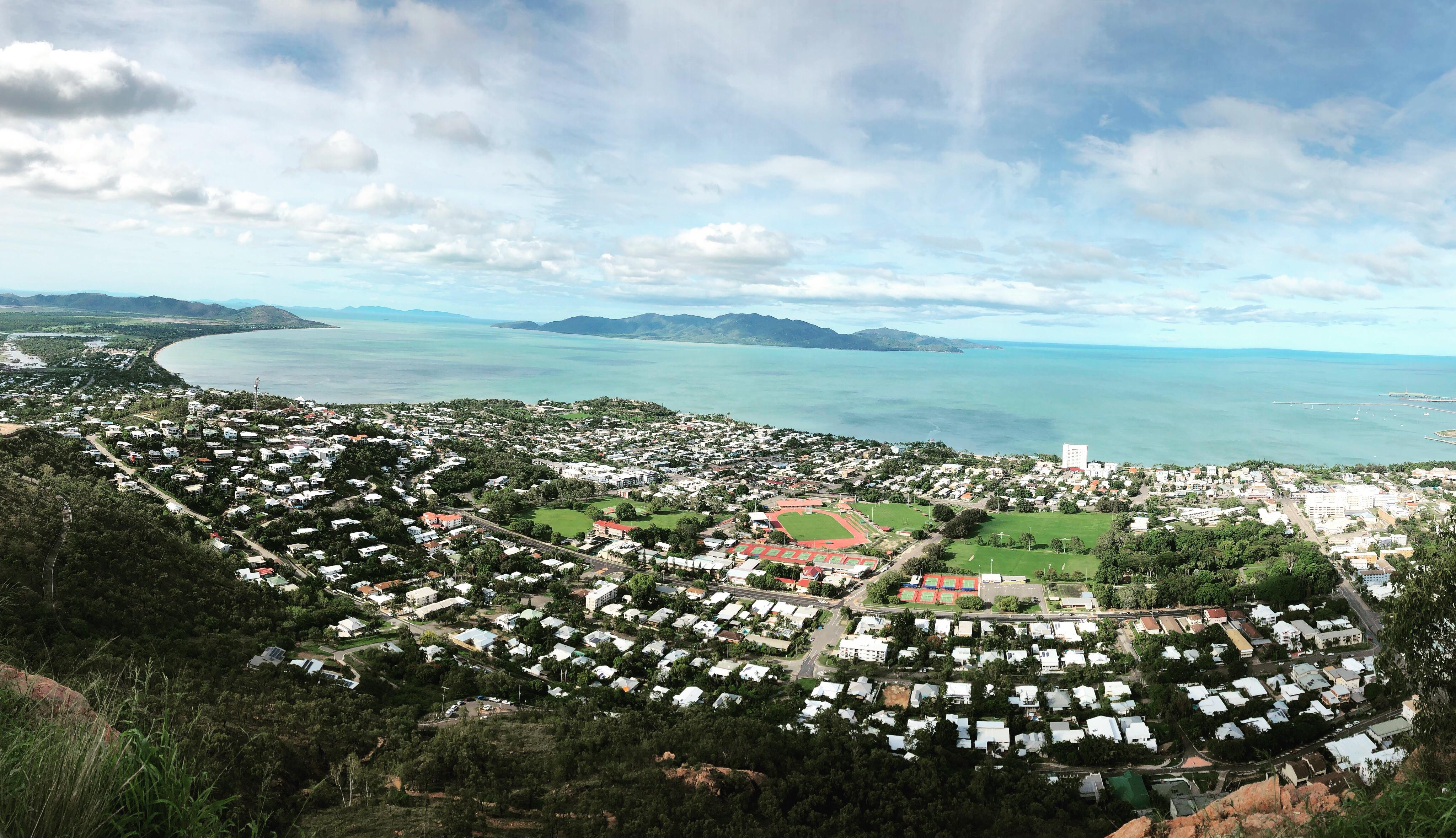 The view from Castle Hill in Townsville QLD r/australia