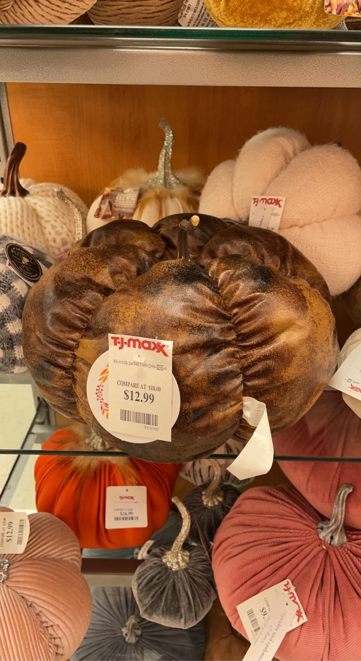 Tj Maxx has got the old leather pumpkin this year r/30ROCK
