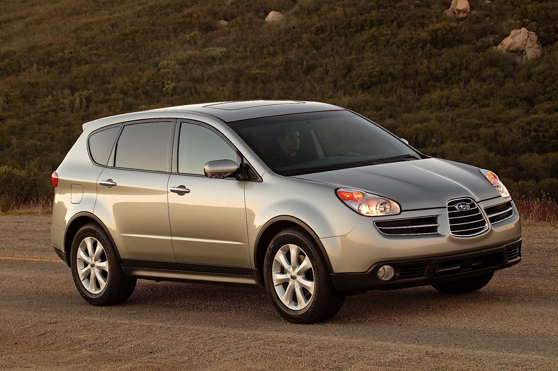 2006 Subaru B9 Tribeca. The official crossover of? r/regularcarreviews