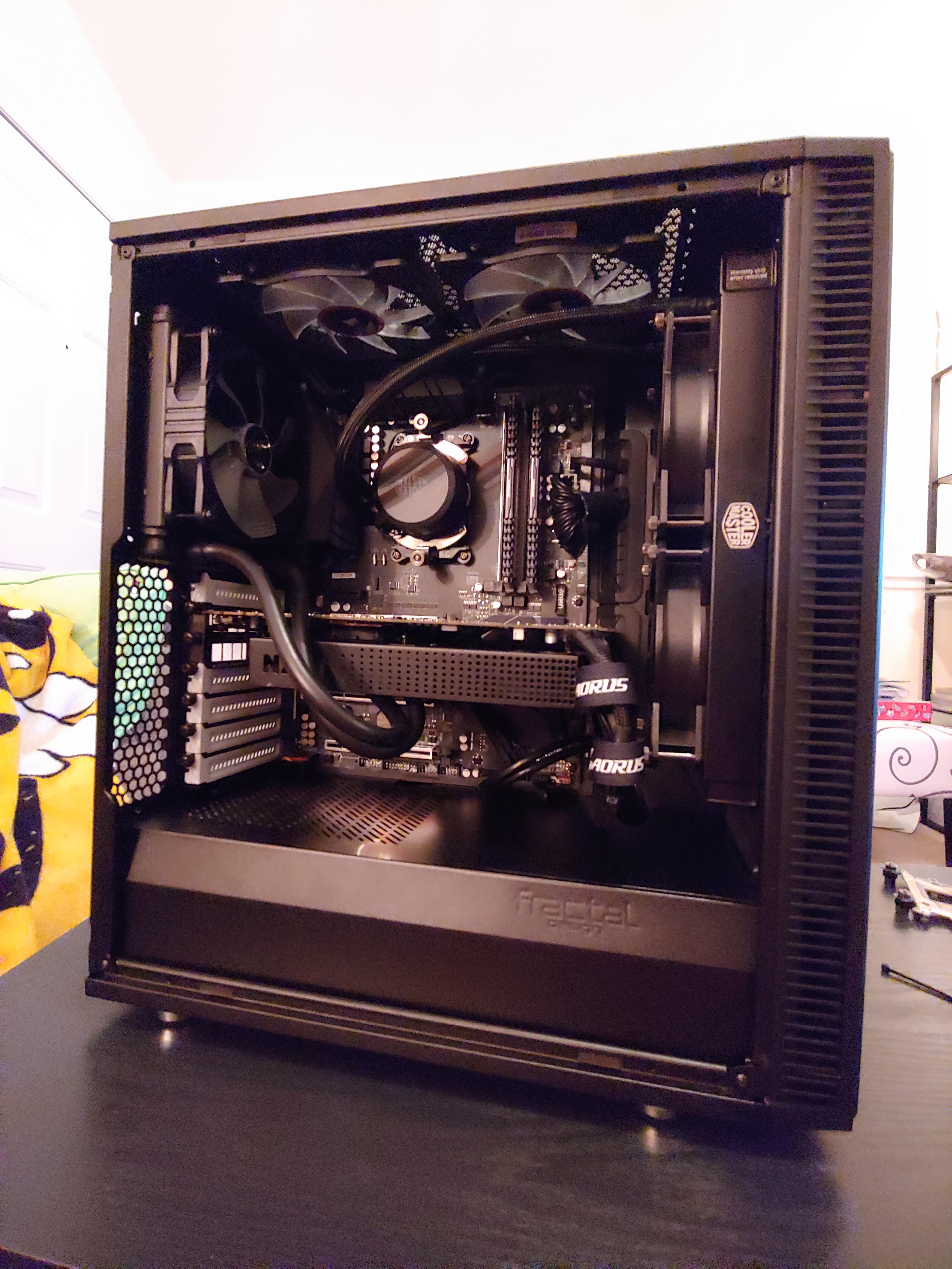 I live, eat, sleep cable tucks r/pcmasterrace