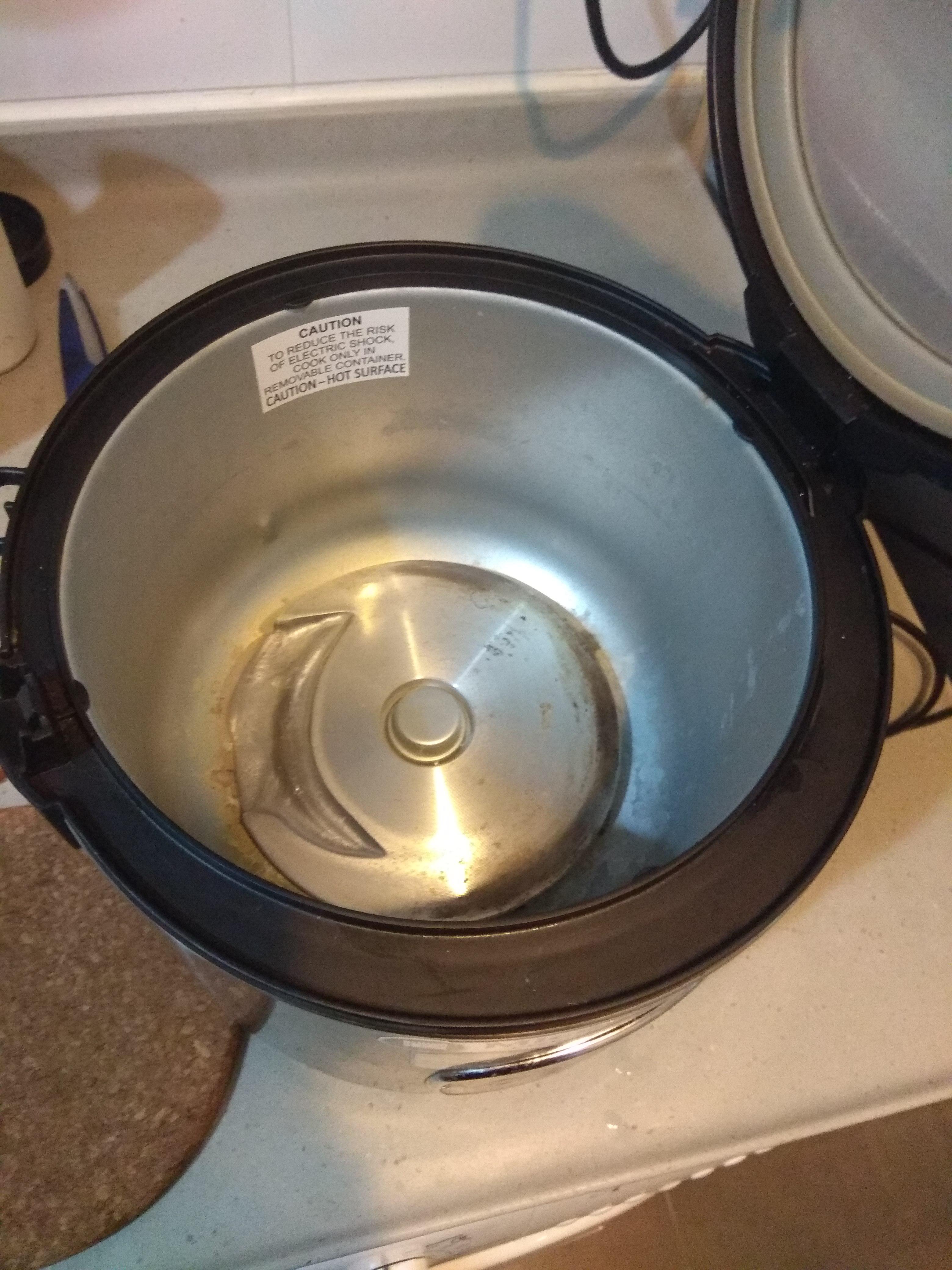 He had a meltdown... r/RiceCookerRecipes