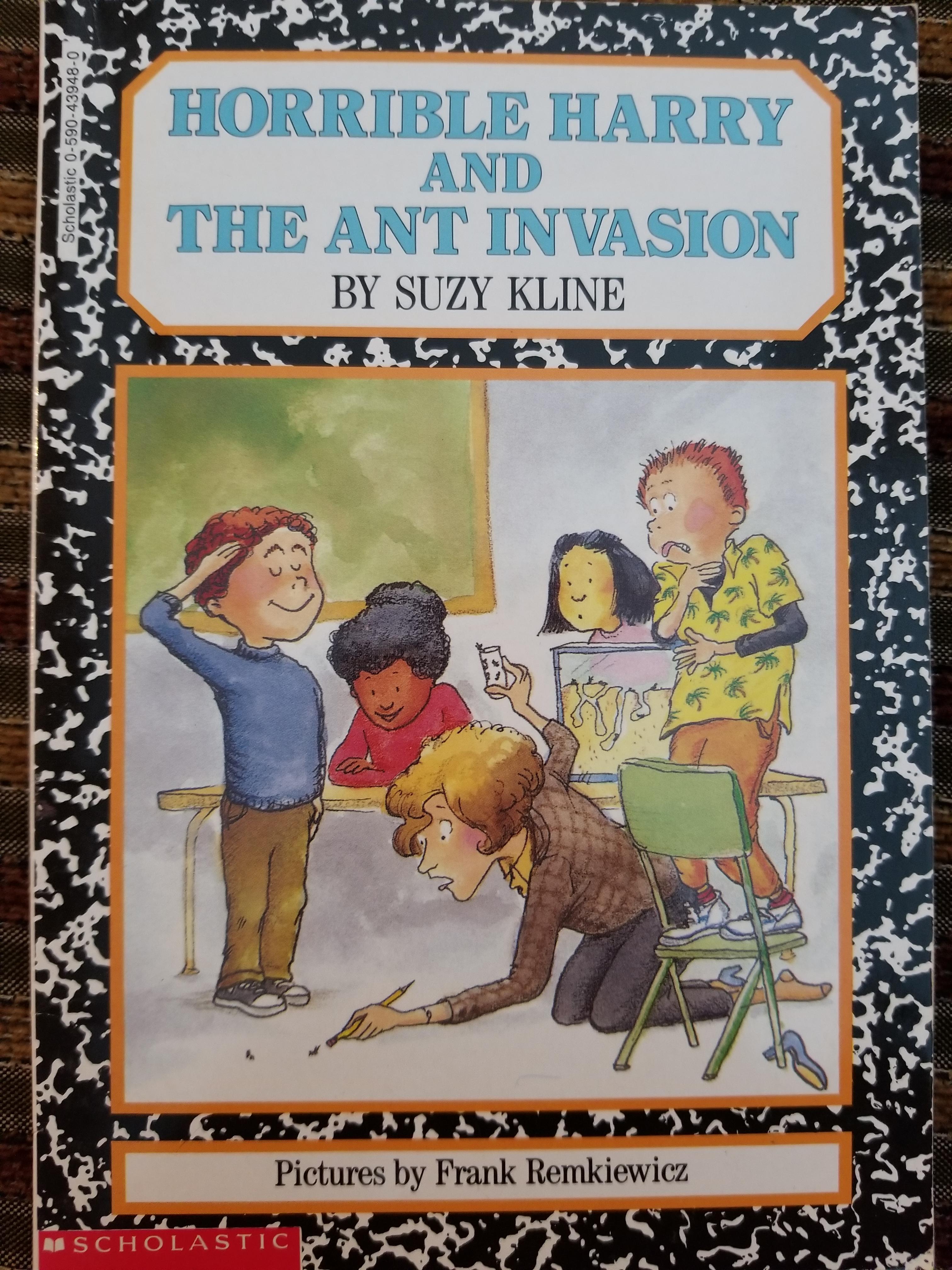 Who else remembers reading the Horrible Harry series in elementary