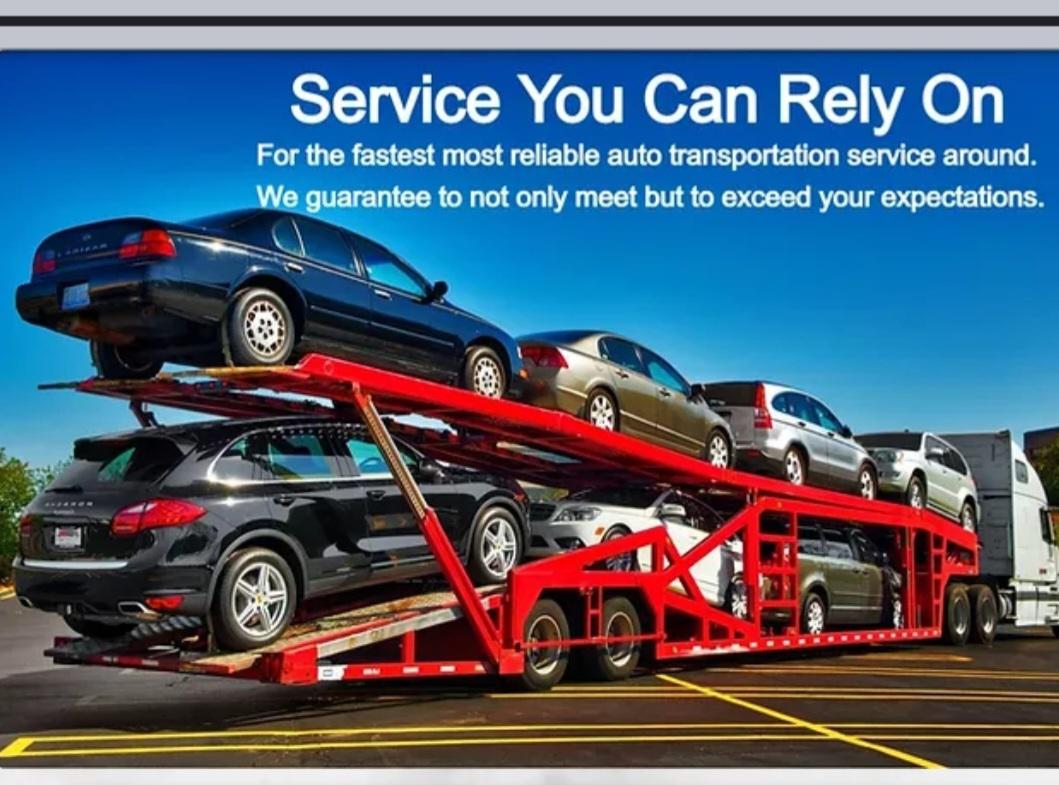 Auto transport service available anytime for a quote, call 7473055593 or go to www