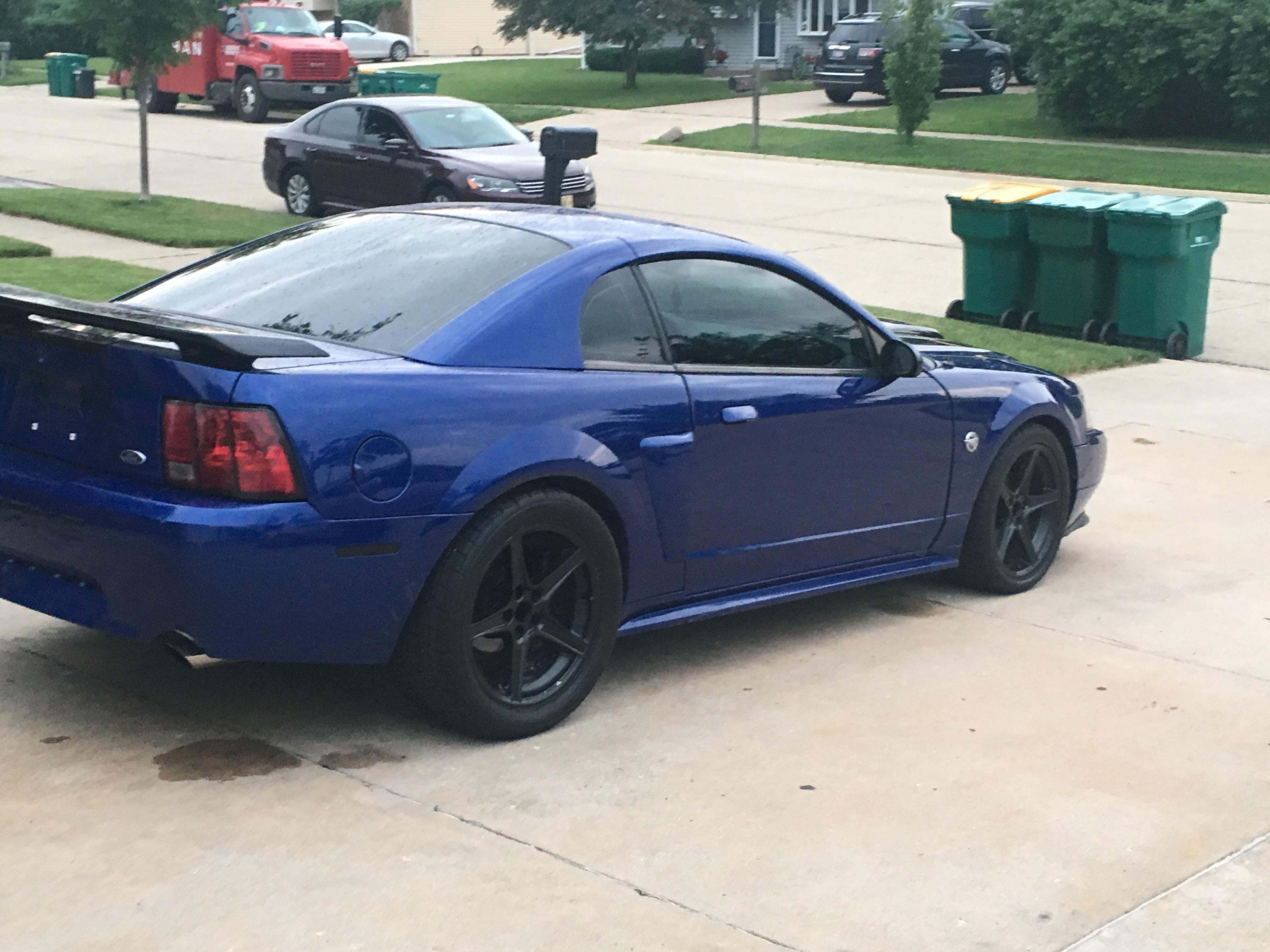 My 04 GT 40th she's got full bolt ons. Not sure of power but it has