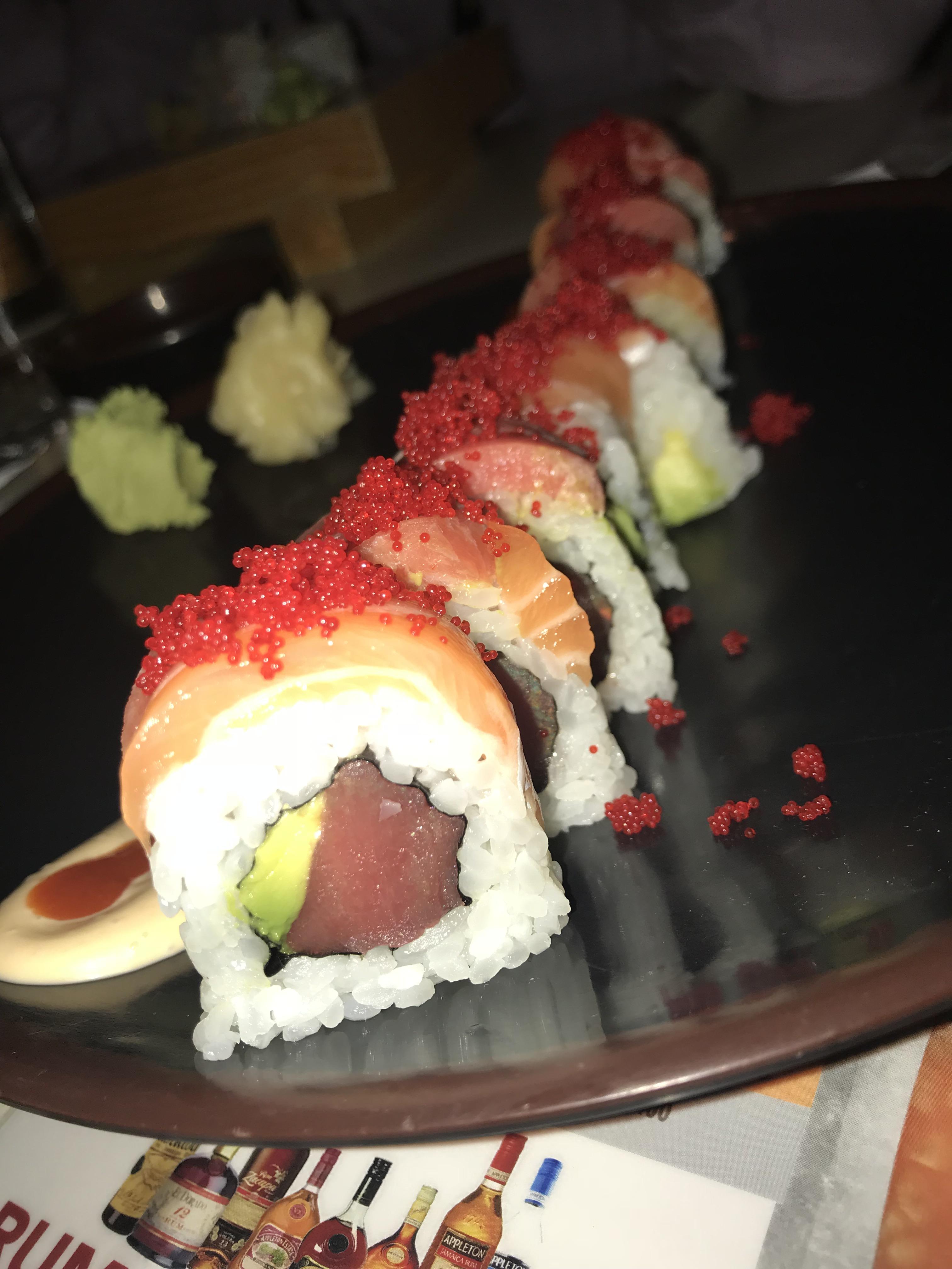 Sushi from East Japanese in Kingston, Jamaica r/sushi