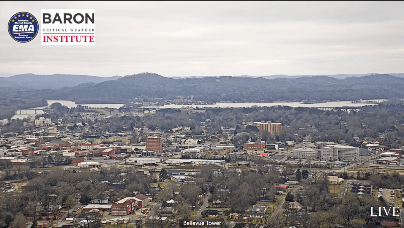 Gadsden this morning. From Gadsden/Etowah County EMA website r/Alabama