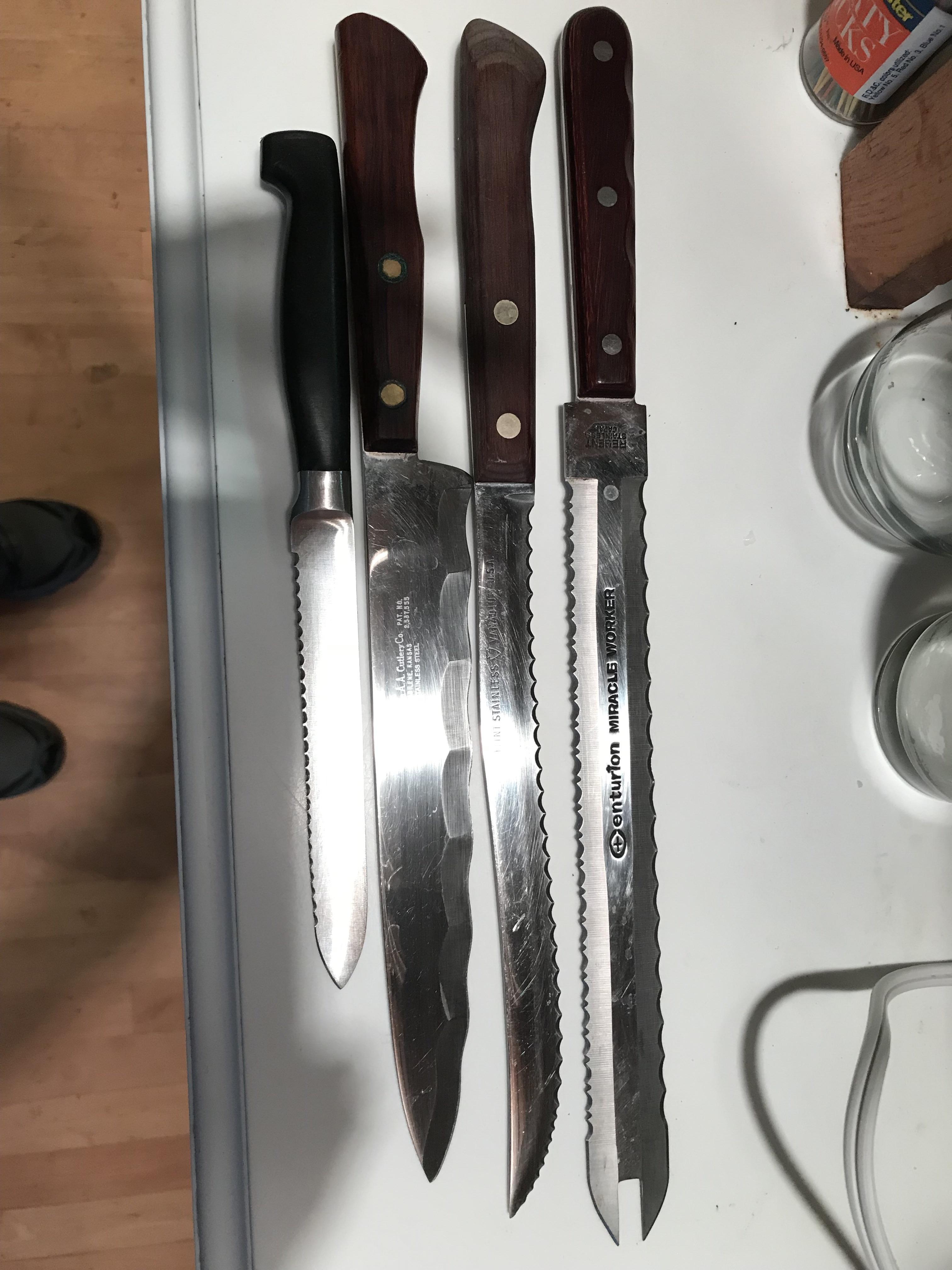 Anyone know what use the knife in the middle left with the wide