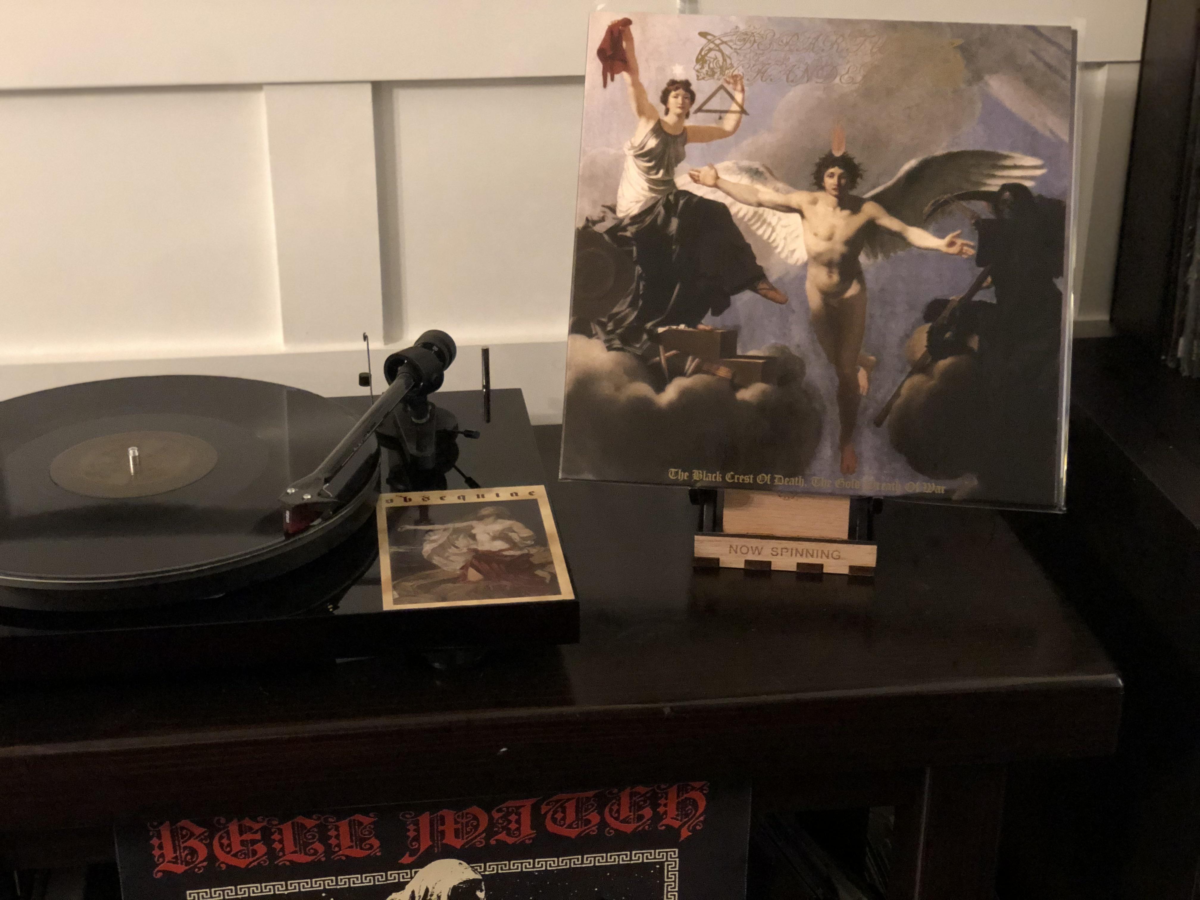 Departure Chandelier The Black Crest of Death, The Gold Wreath of War