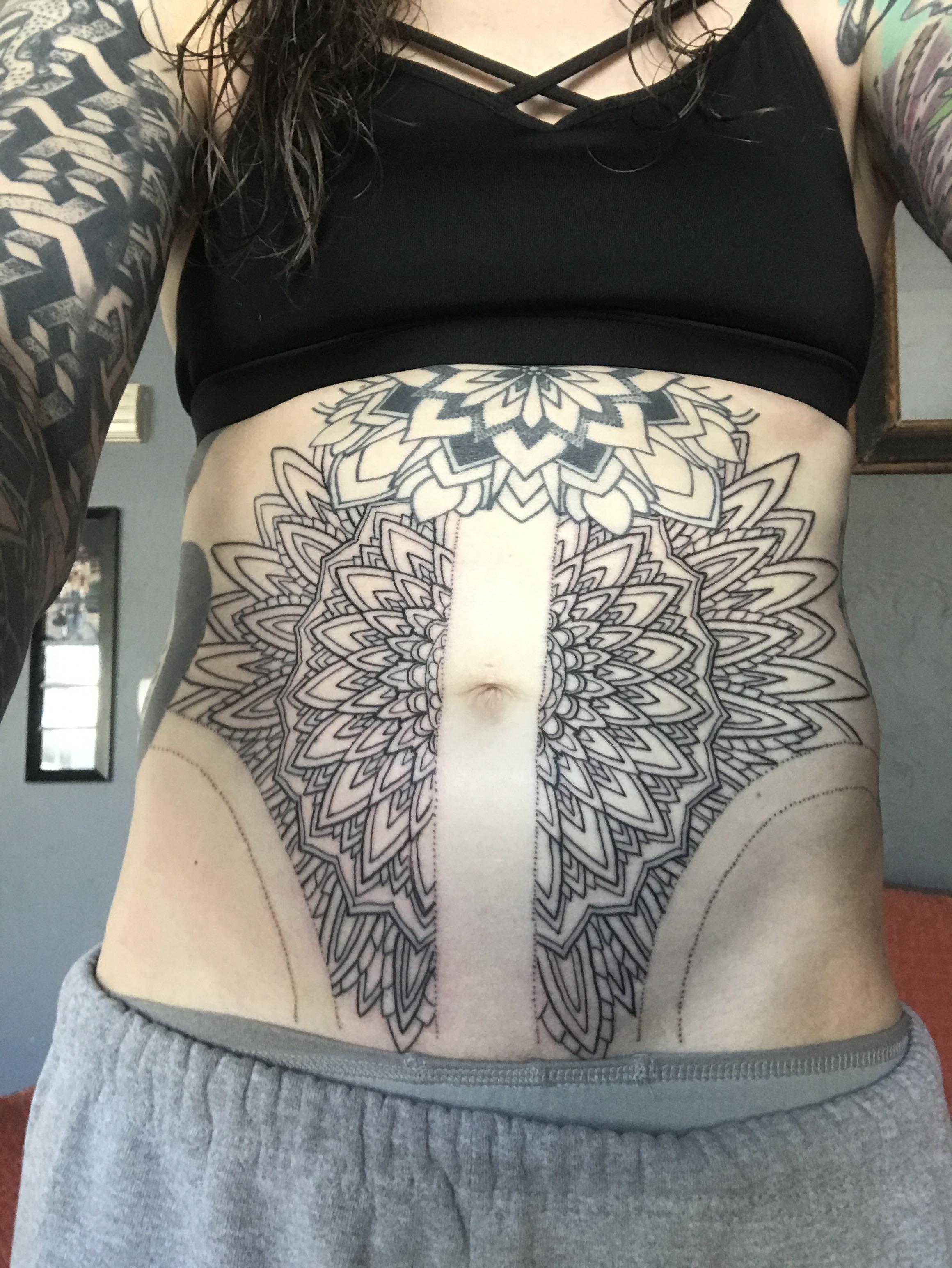 Jake Scrivner, Anchorage Alaska ultra violence tattoo