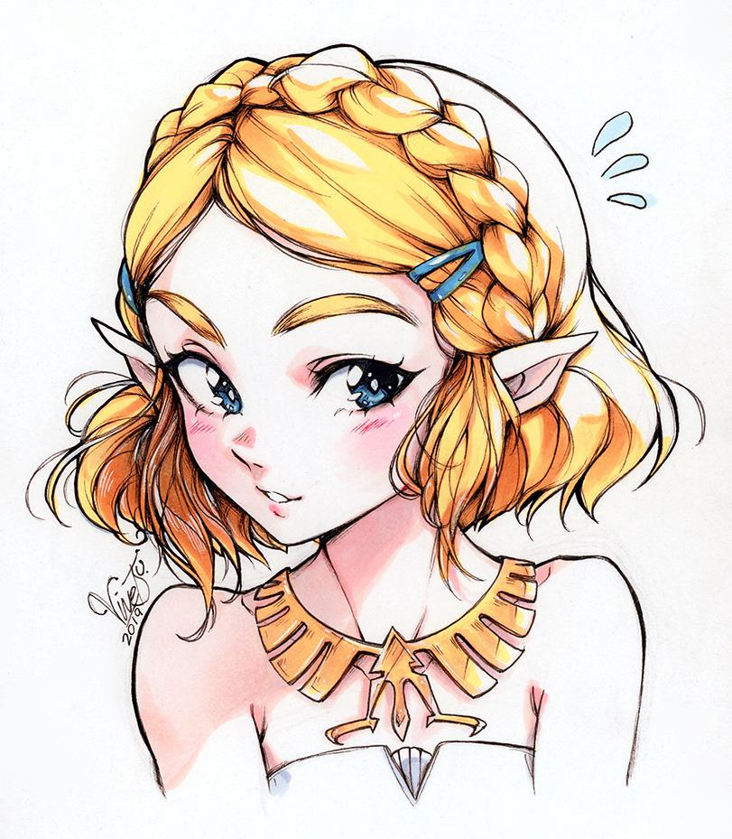 [BotW] A cute shorthaired Zelda by r/zelda