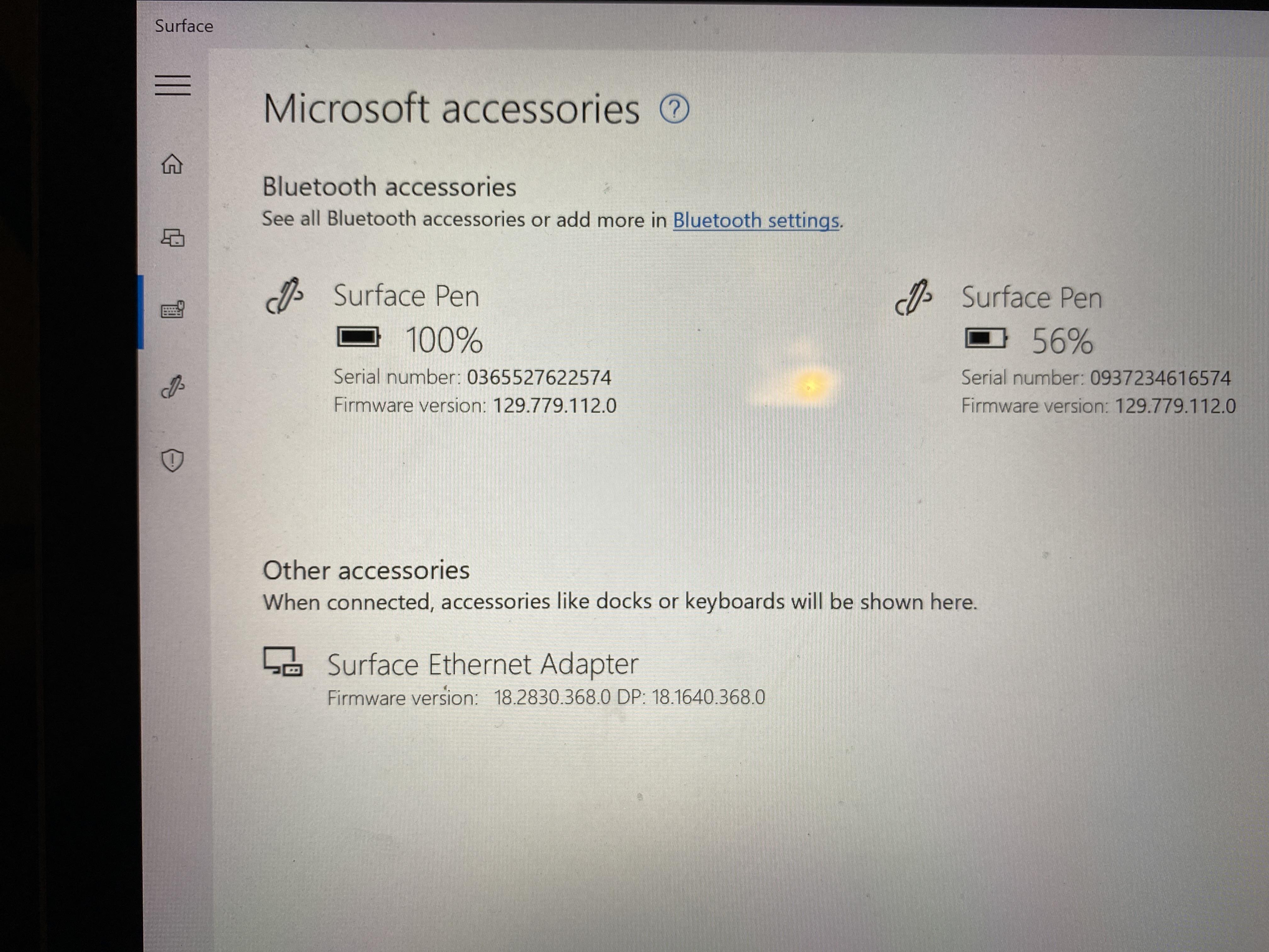 Surface adapter not working